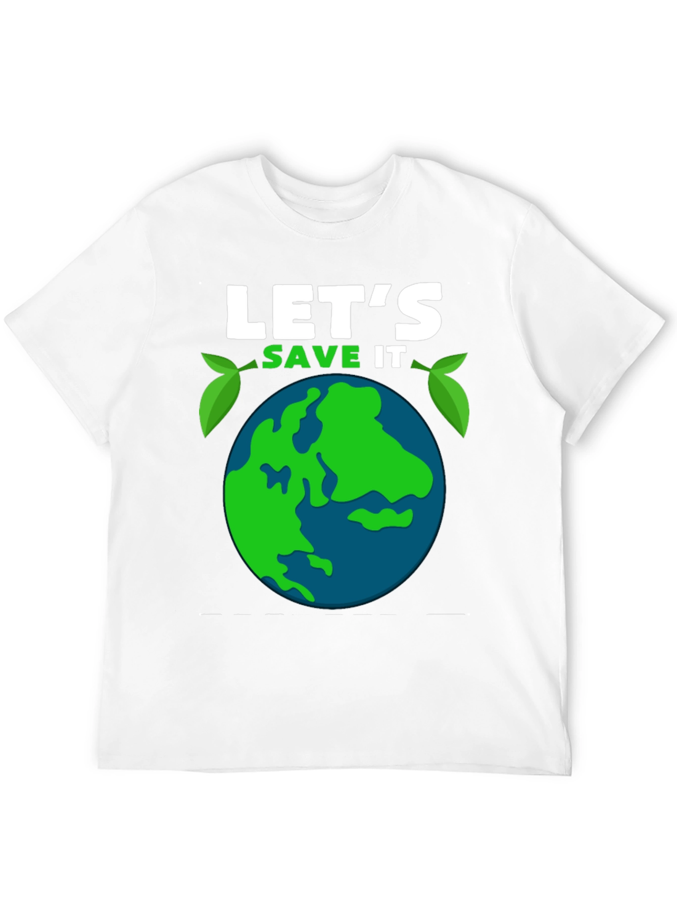 Save the Earth Graphic Tee - Eco-Friendly T-Shirt