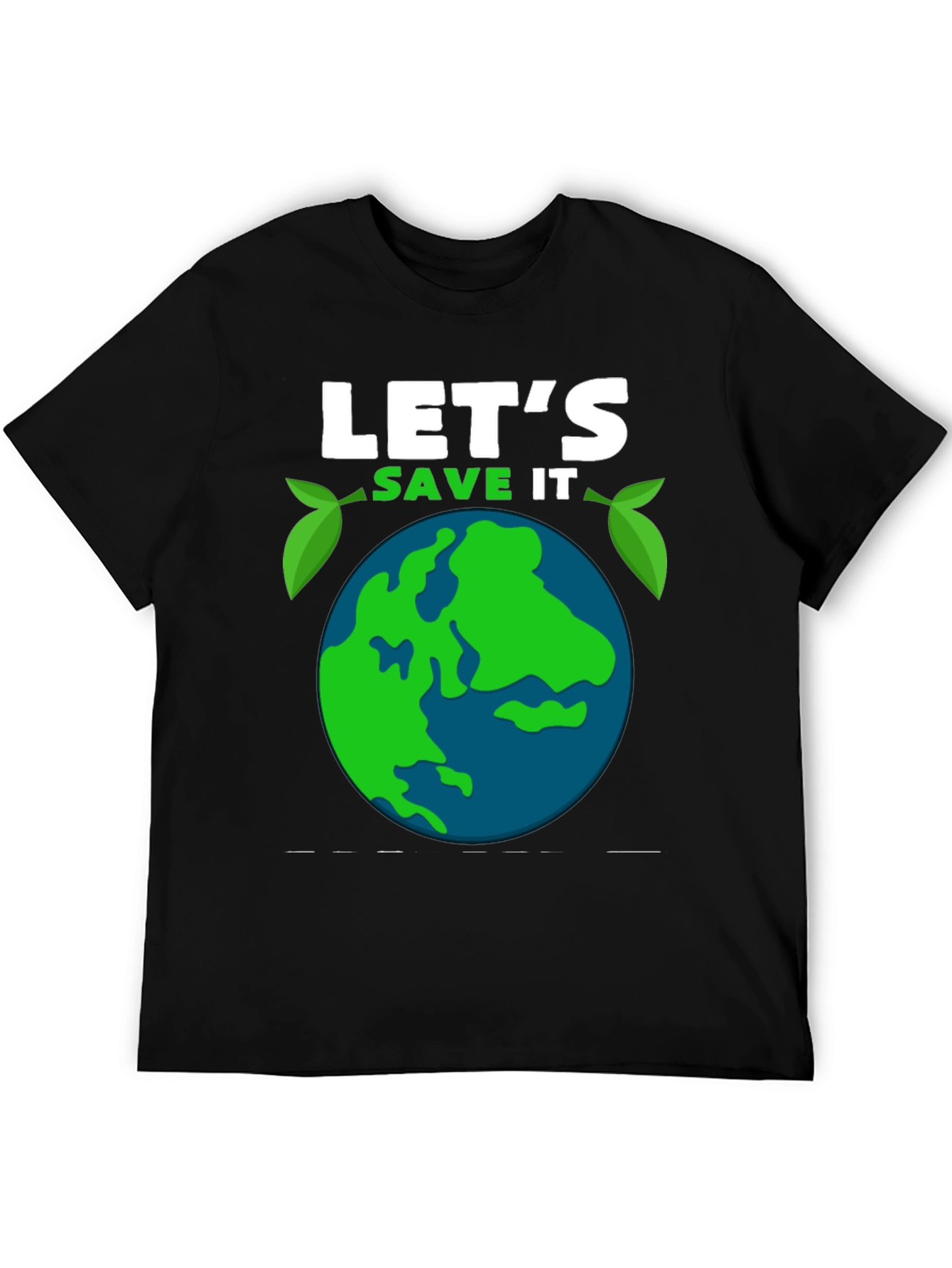 Save the Earth Graphic Tee - Eco-Friendly T-Shirt