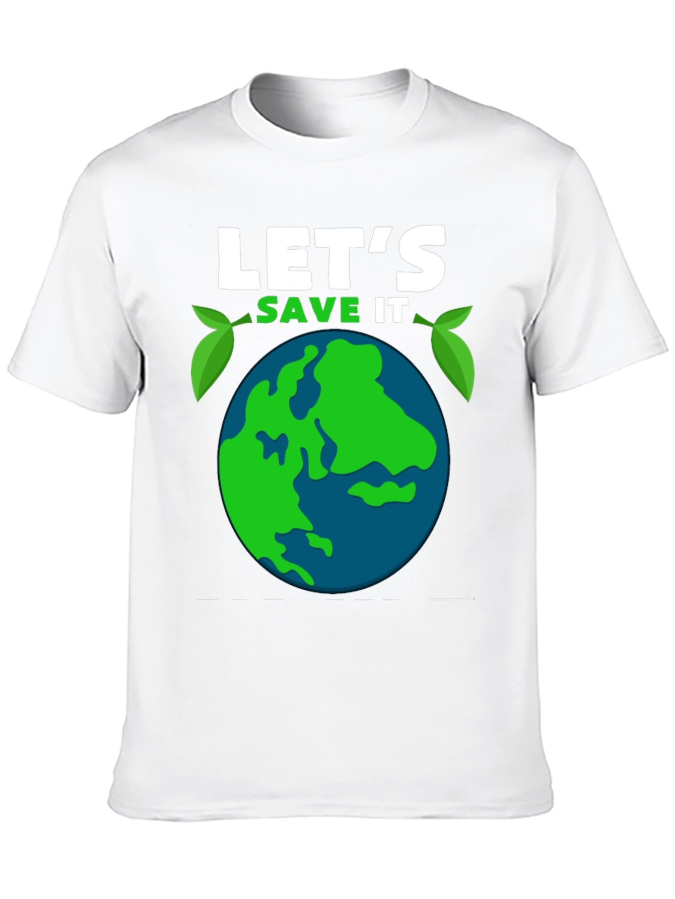 Save the Earth Graphic Tee - Eco-Friendly T-Shirt