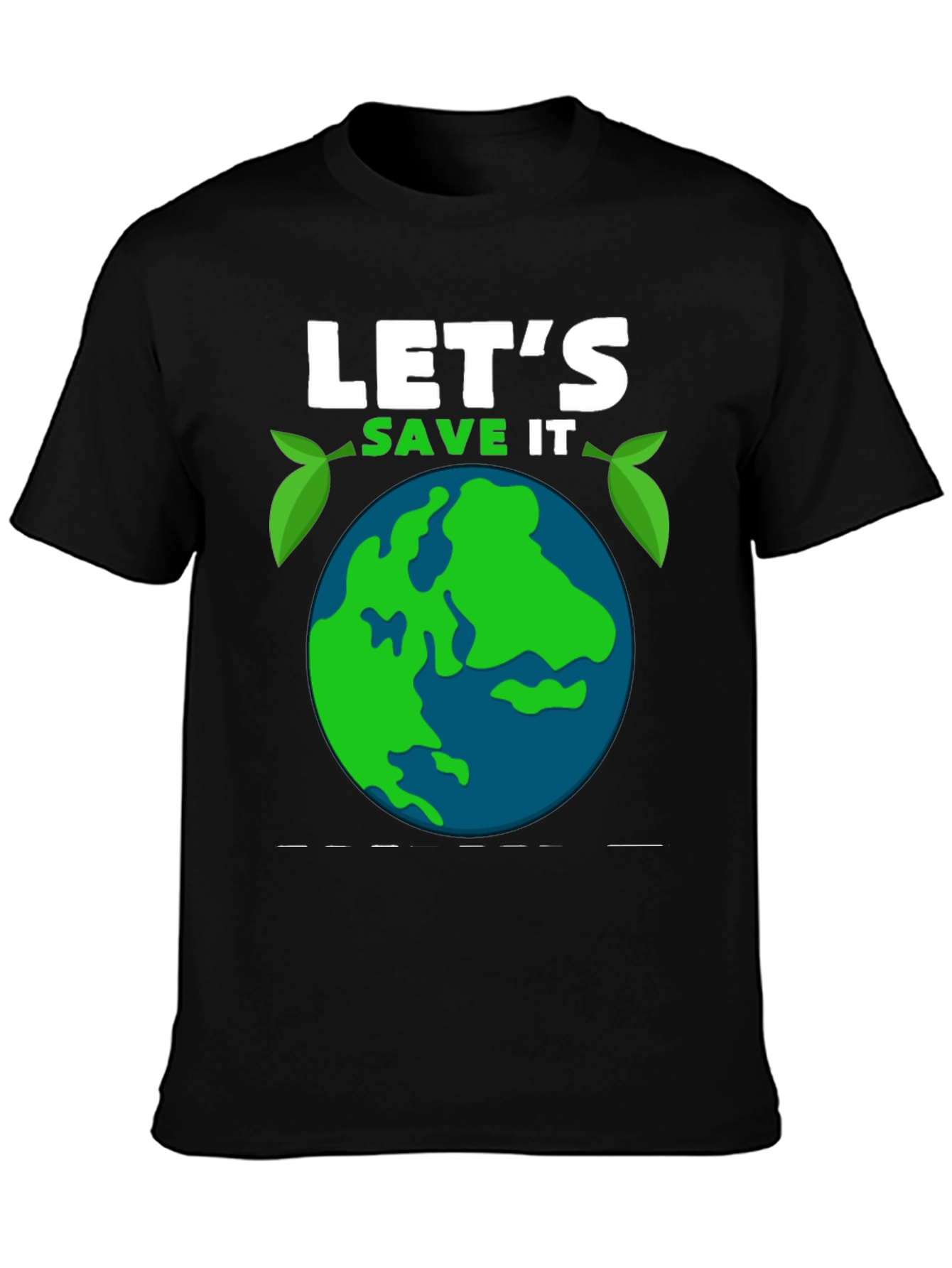 Save the Earth Graphic Tee - Eco-Friendly T-Shirt