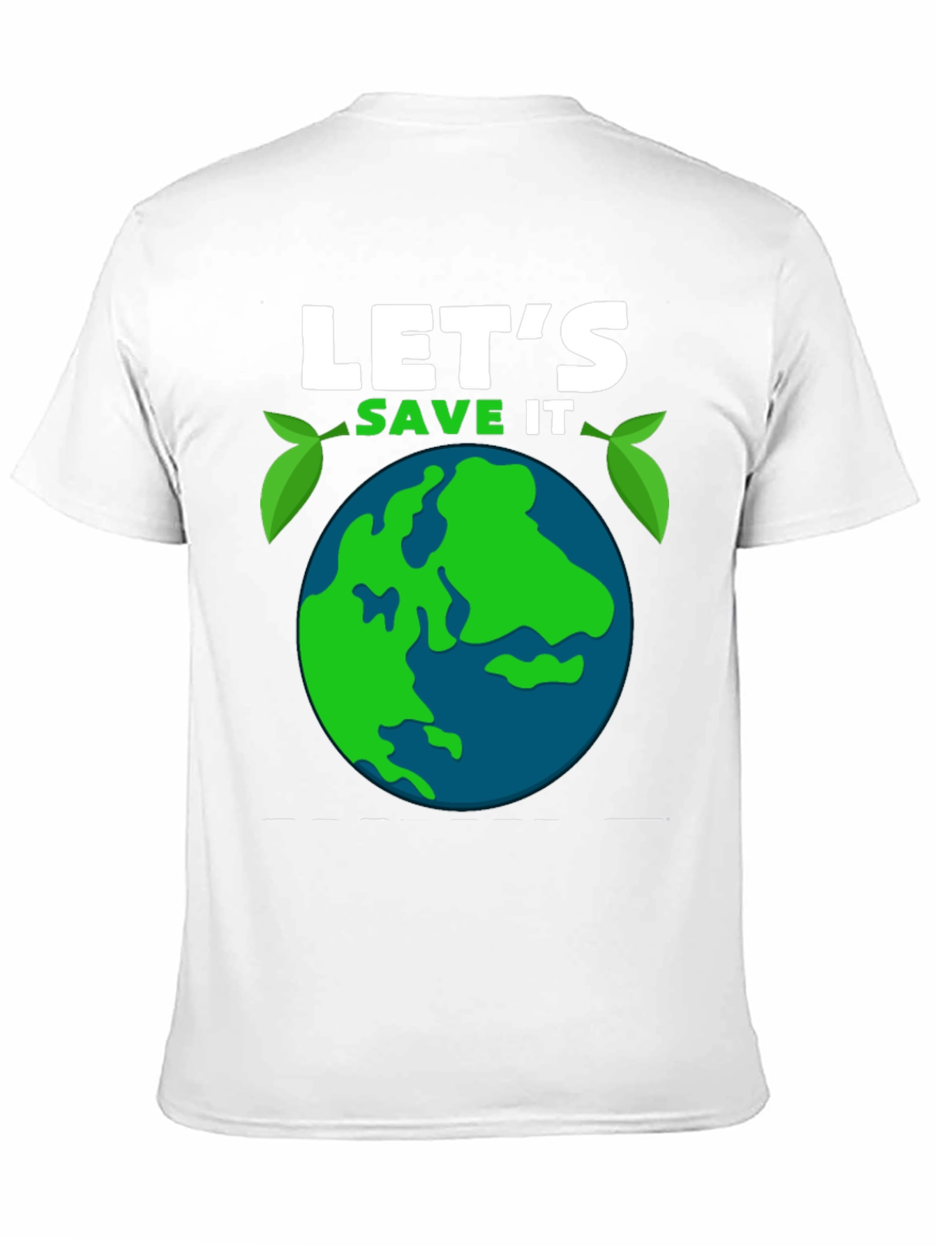 Save the Earth Graphic Tee - Eco-Friendly T-Shirt
