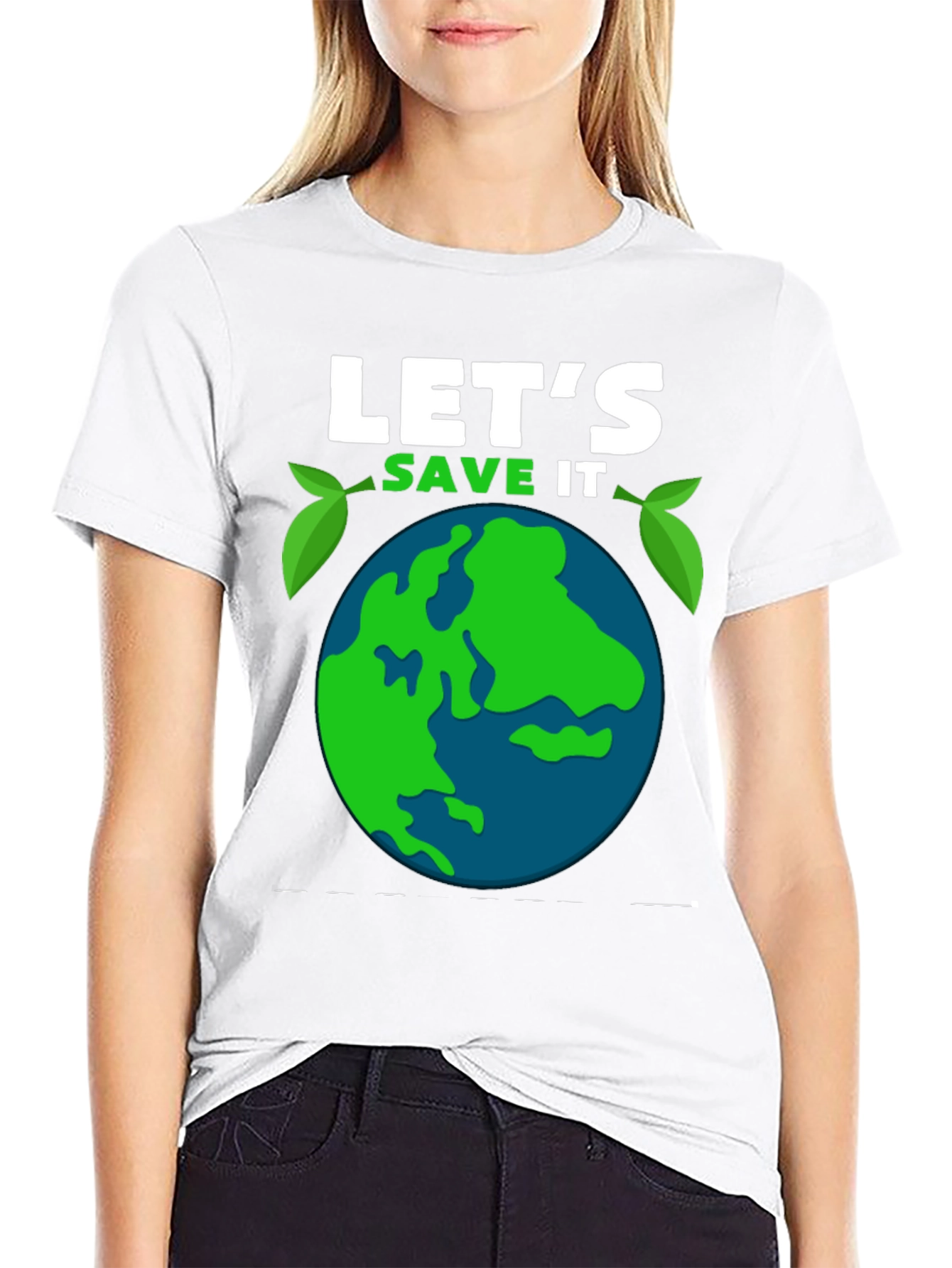 Save the Earth Graphic Tee - Eco-Friendly T-Shirt