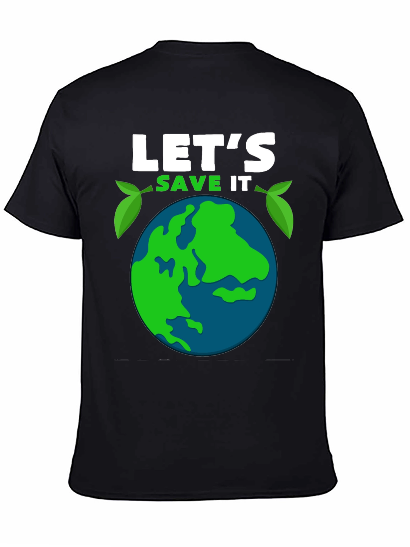 Save the Earth Graphic Tee - Eco-Friendly T-Shirt