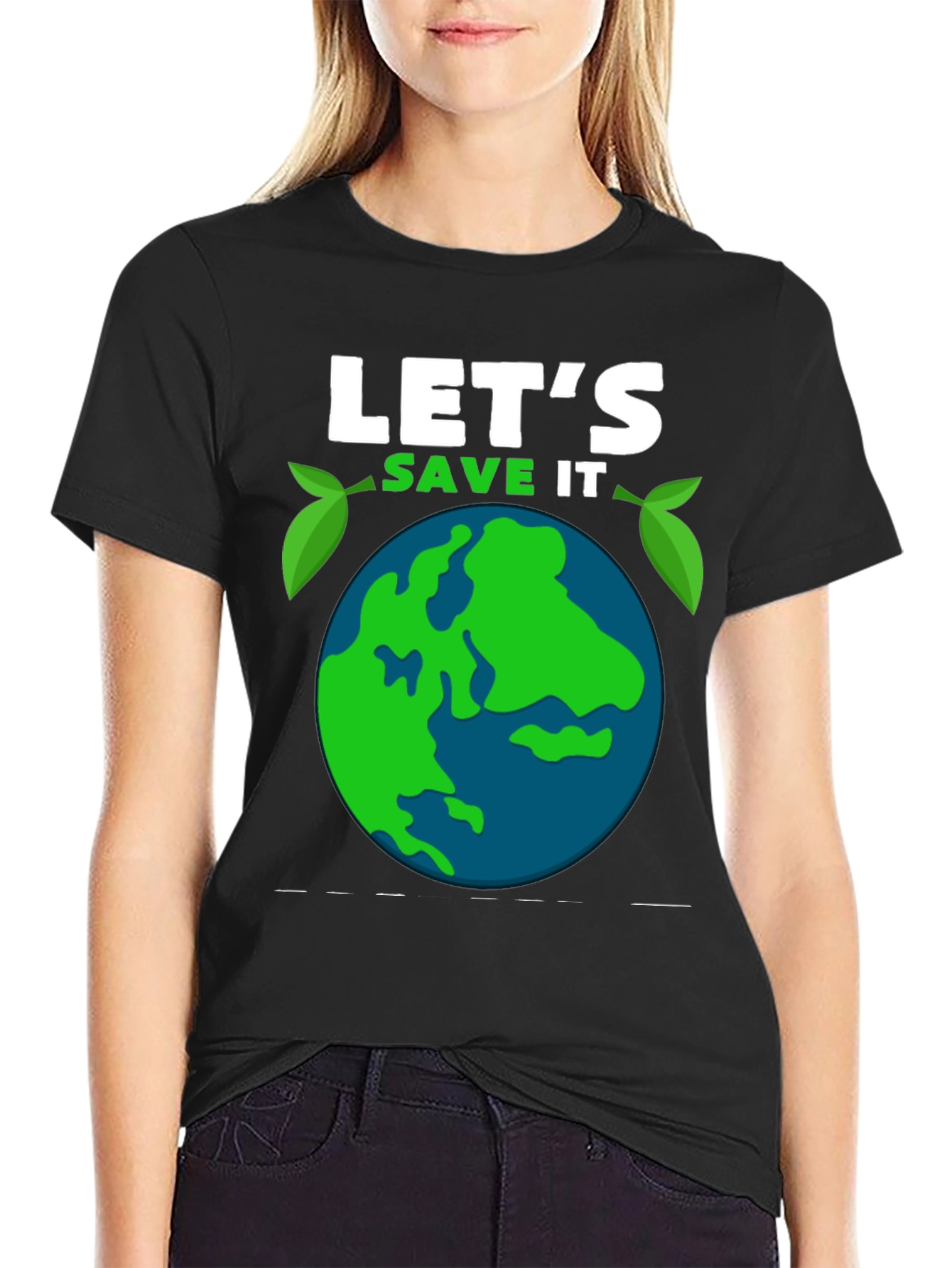 Save the Earth Graphic Tee - Eco-Friendly T-Shirt