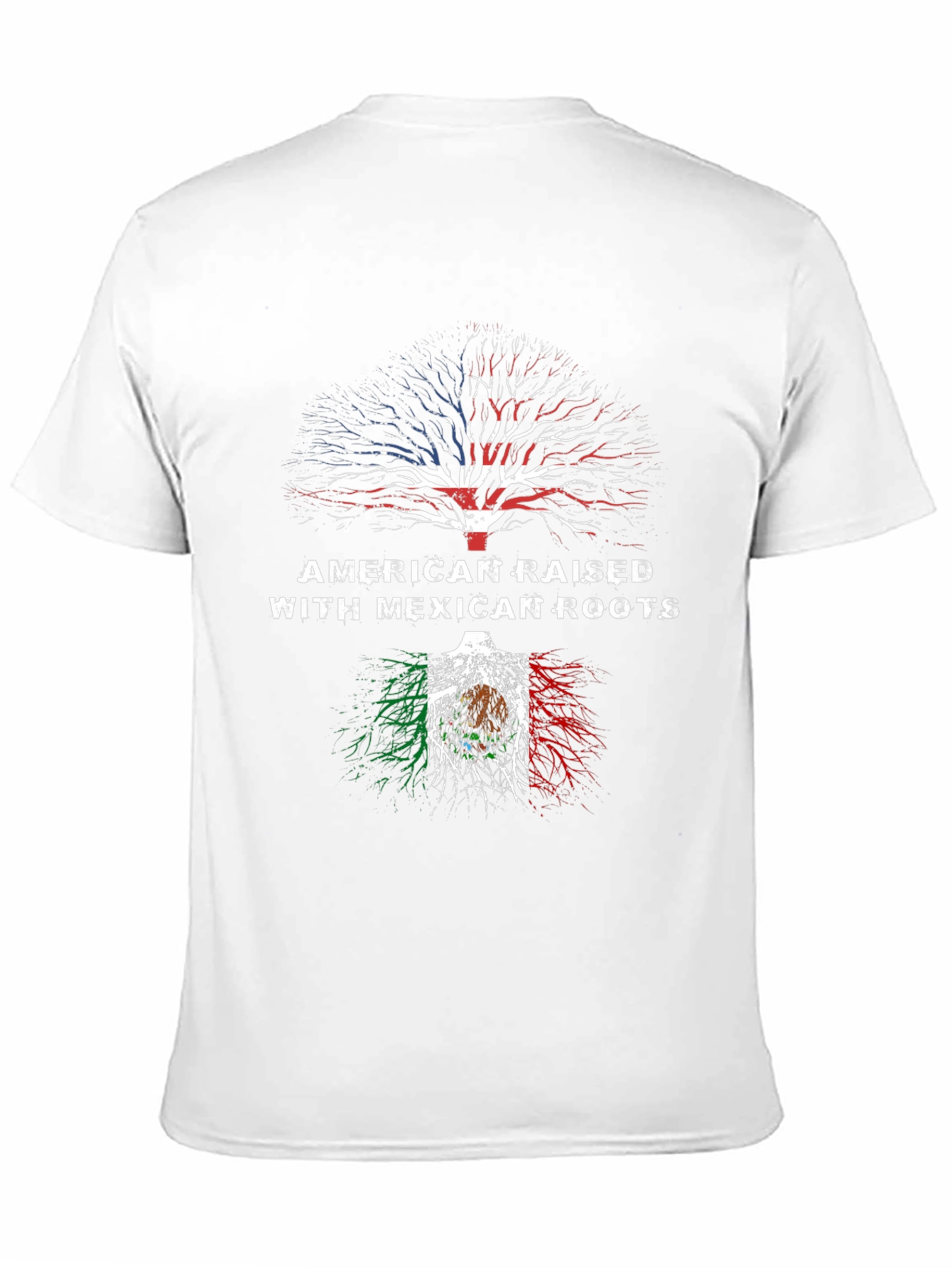 American Raised with Mexican Roots T-Shirt