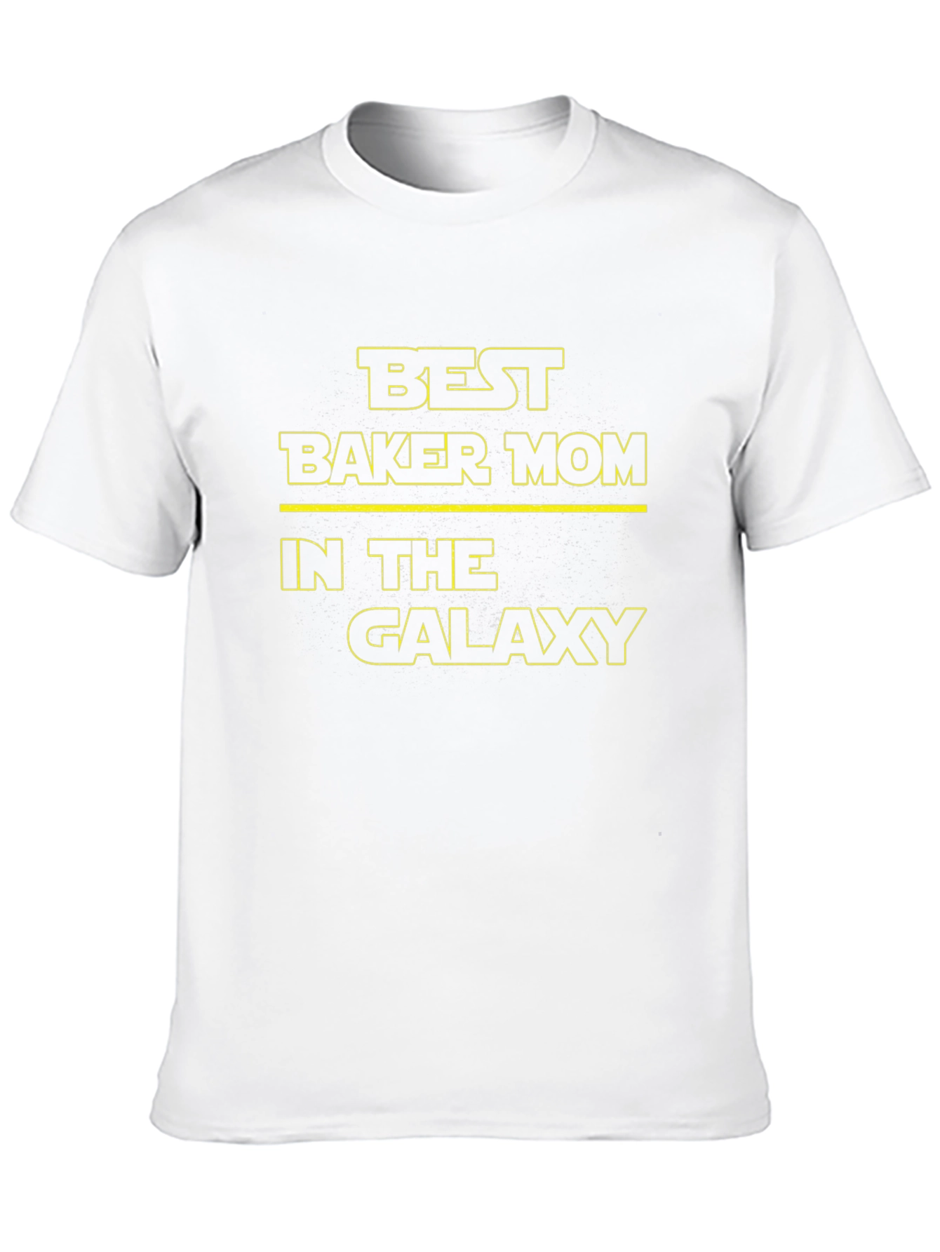 Best Baker Mom in the Galaxy T-Shirt - Black