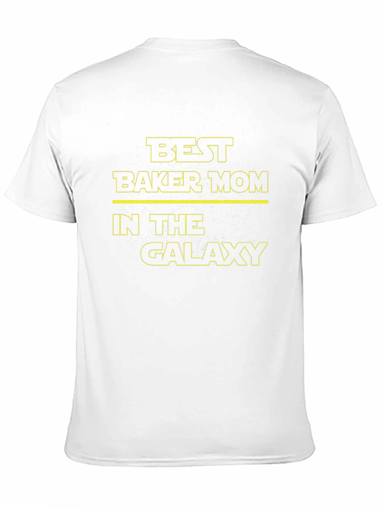 Best Baker Mom in the Galaxy T-Shirt - Black