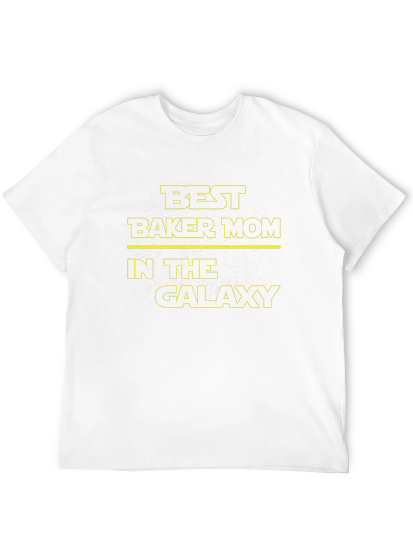 Best Baker Mom in the Galaxy T-Shirt - Black