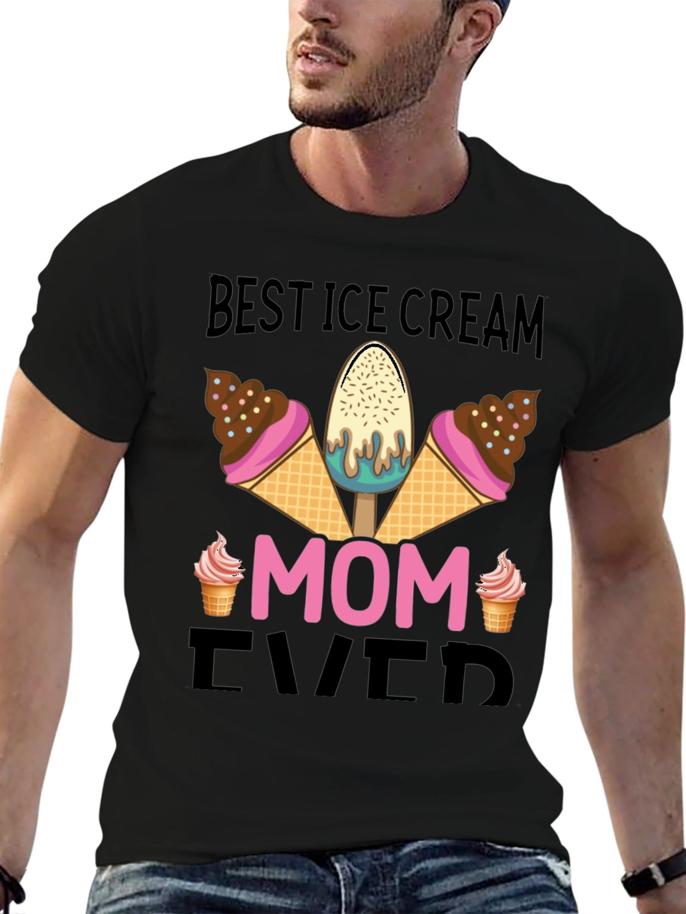 Best Ice Cream Mom Ever T-Shirt