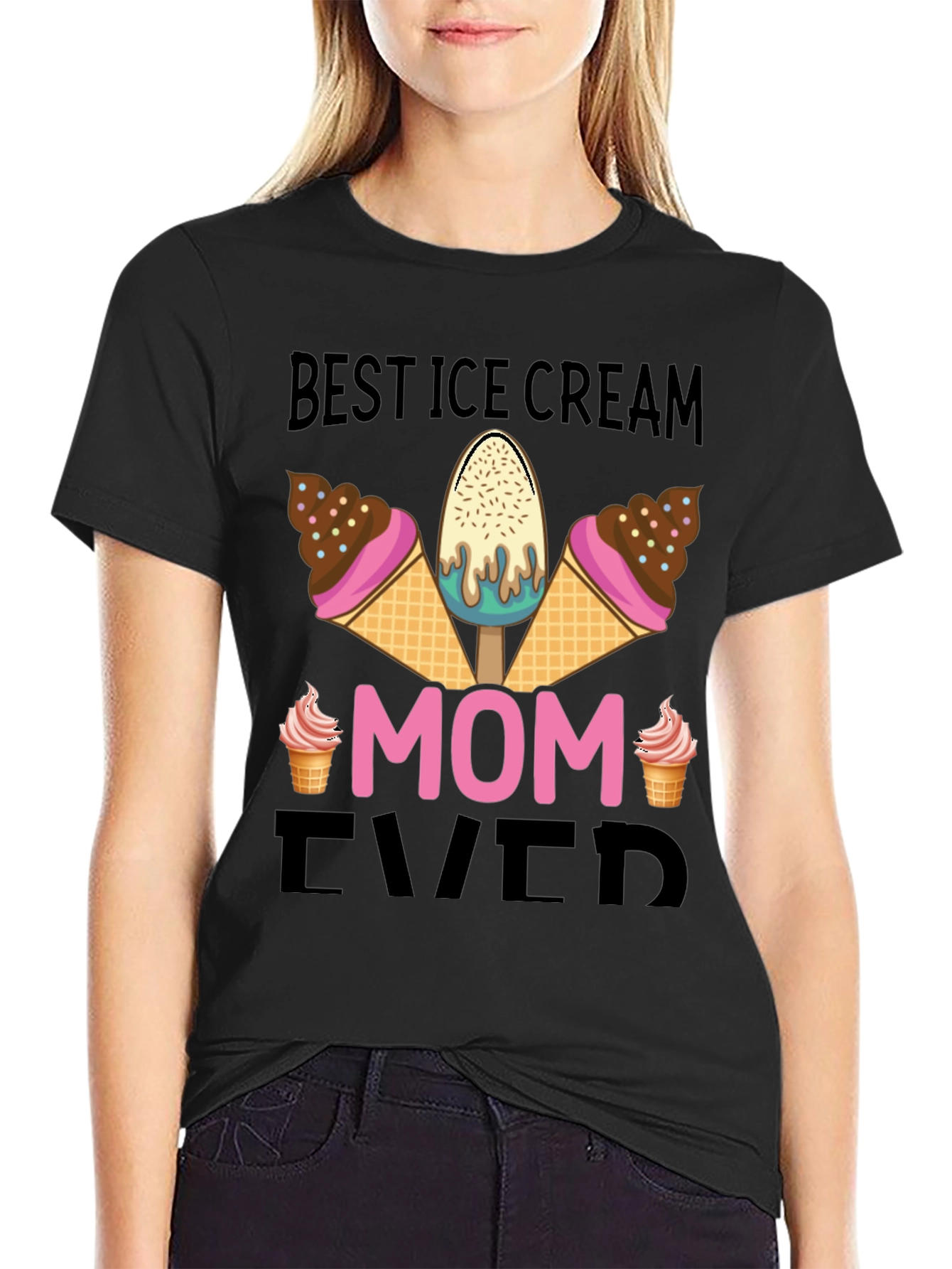 Best Ice Cream Mom Ever T-Shirt