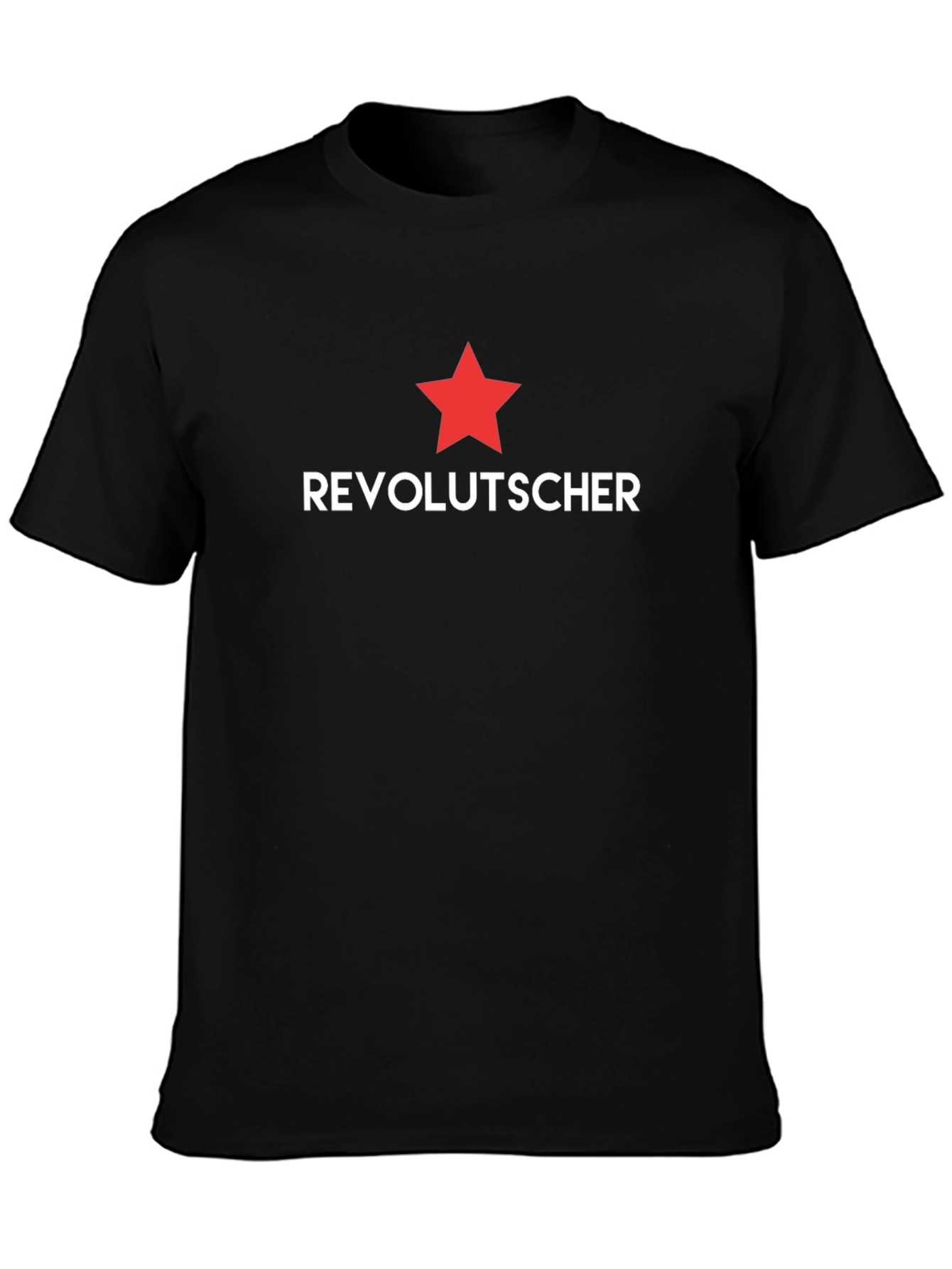 Revolutscher Star Graphic Tee - Black