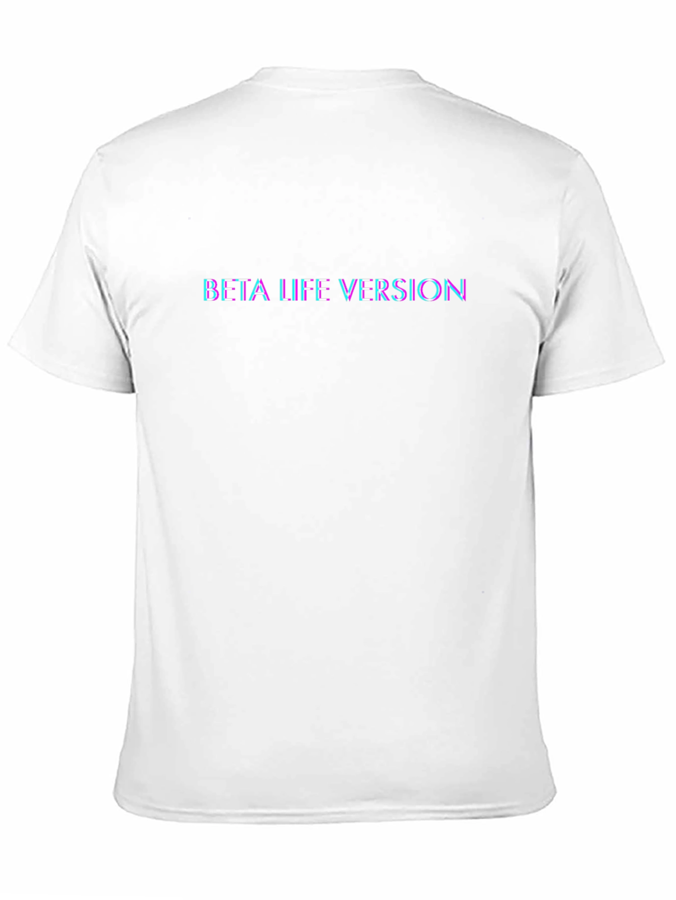 Beta Life Version Tee - Black Cotton Blend