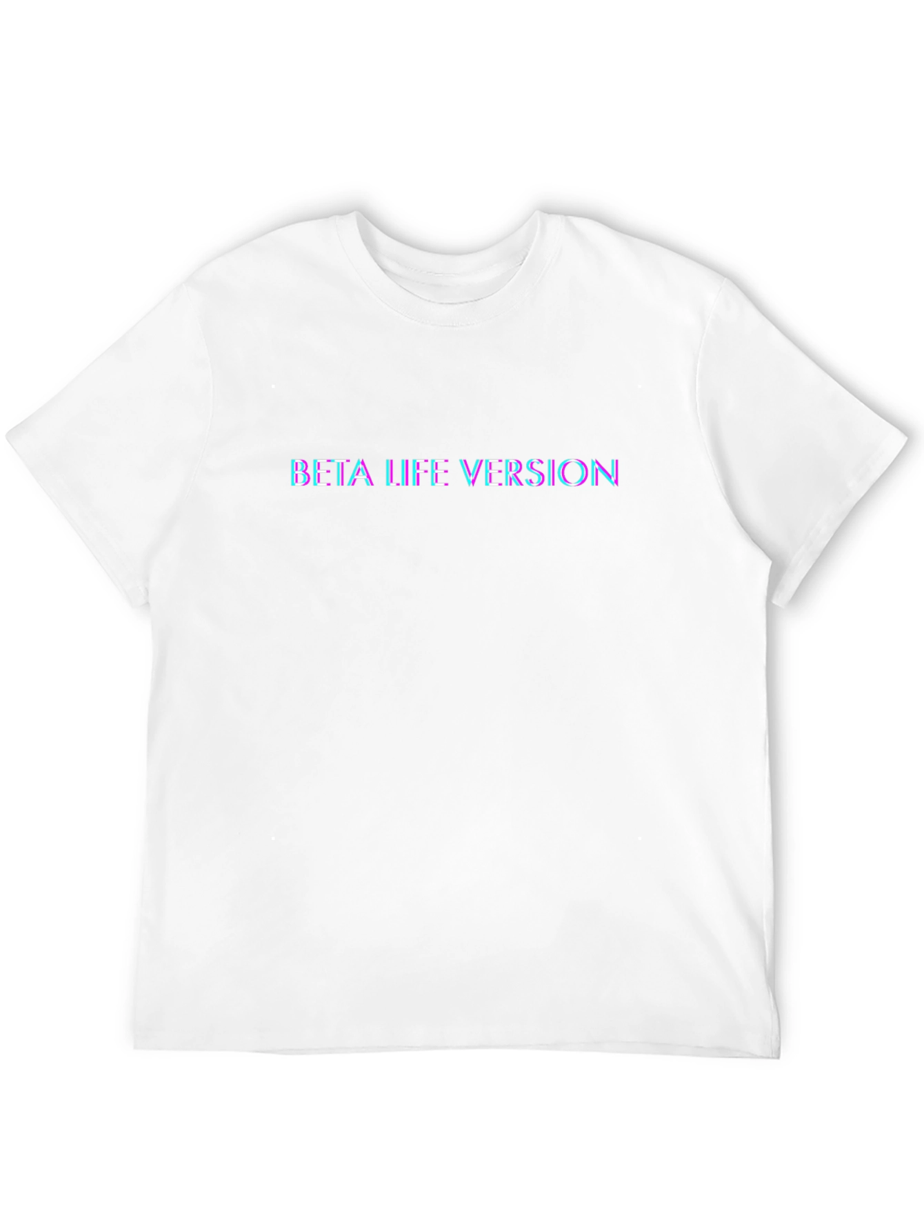 Beta Life Version Tee - Black Cotton Blend