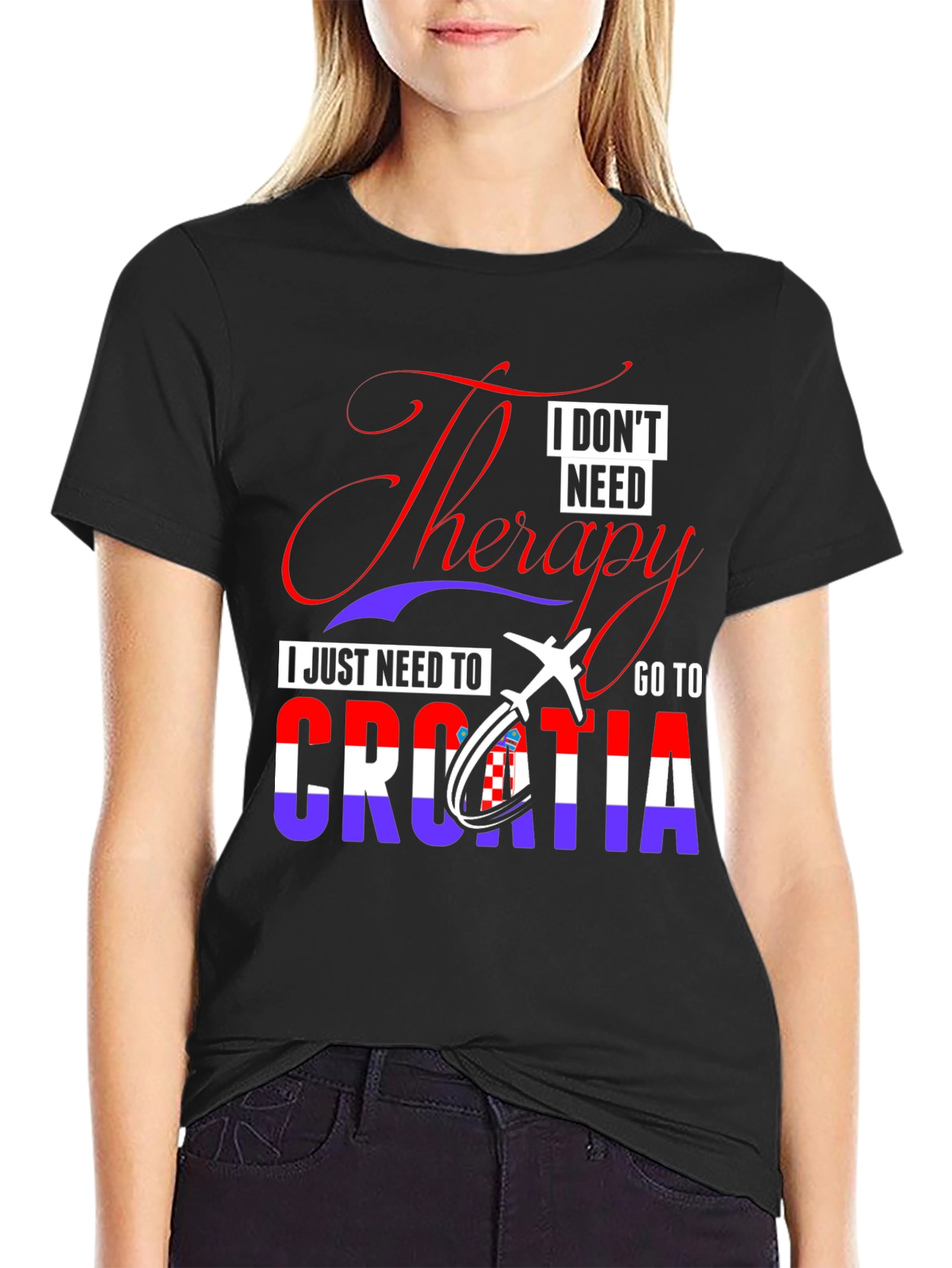 Therapy Croatia Travel T-Shirt