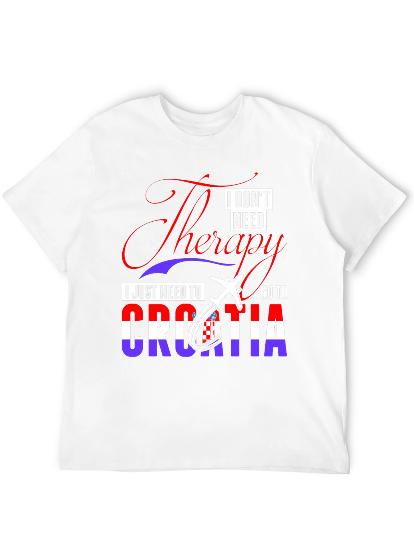 Therapy Croatia Travel T-Shirt