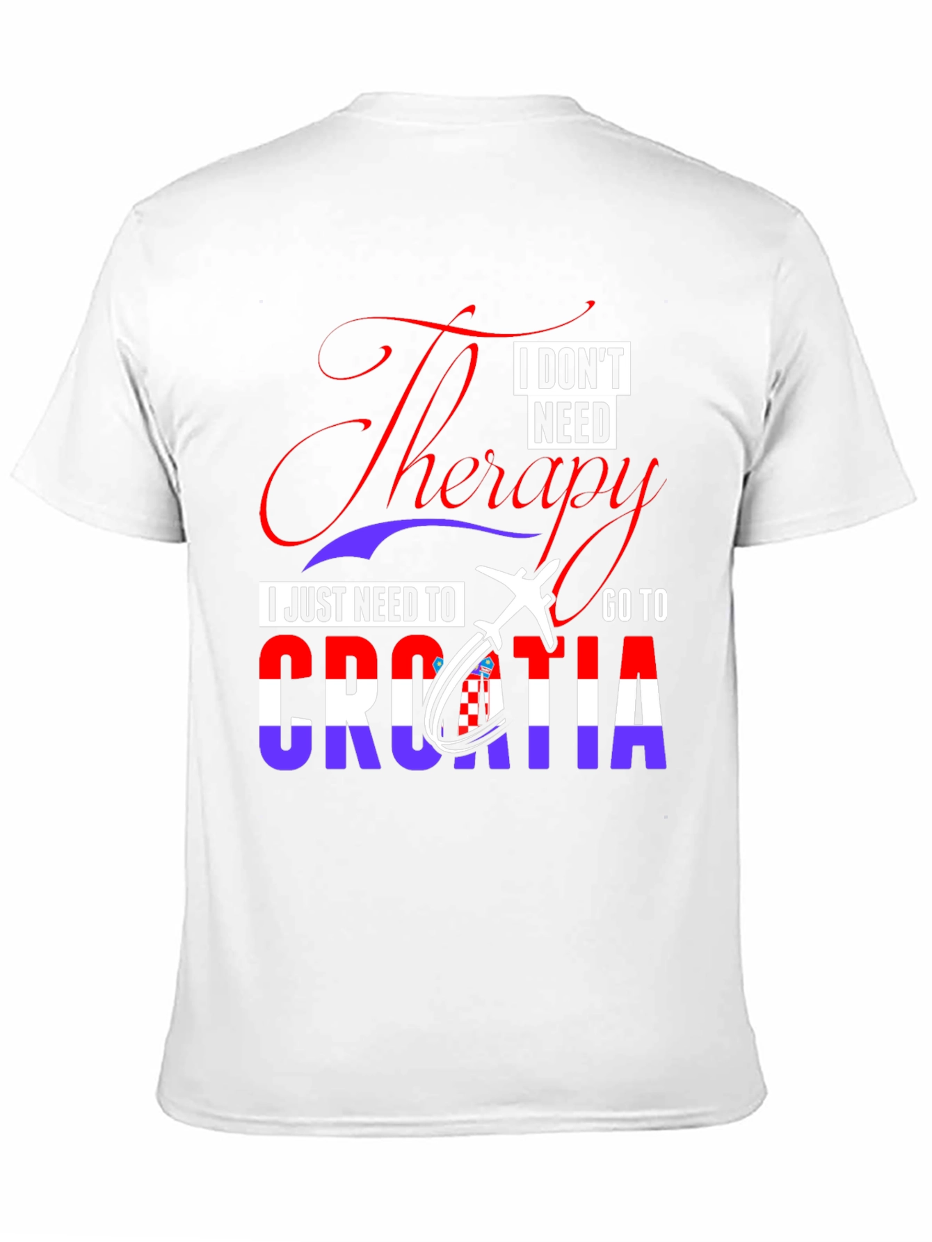 Therapy Croatia Travel T-Shirt