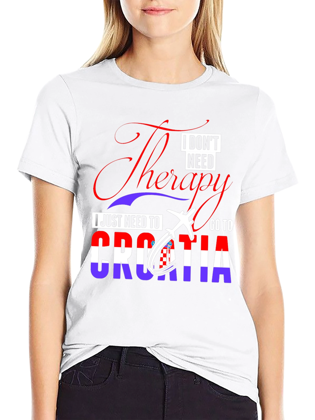 Therapy Croatia Travel T-Shirt