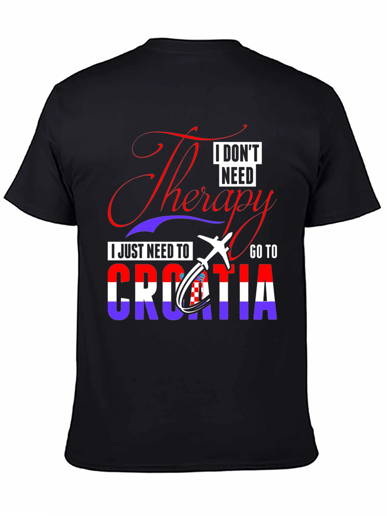 Therapy Croatia Travel T-Shirt