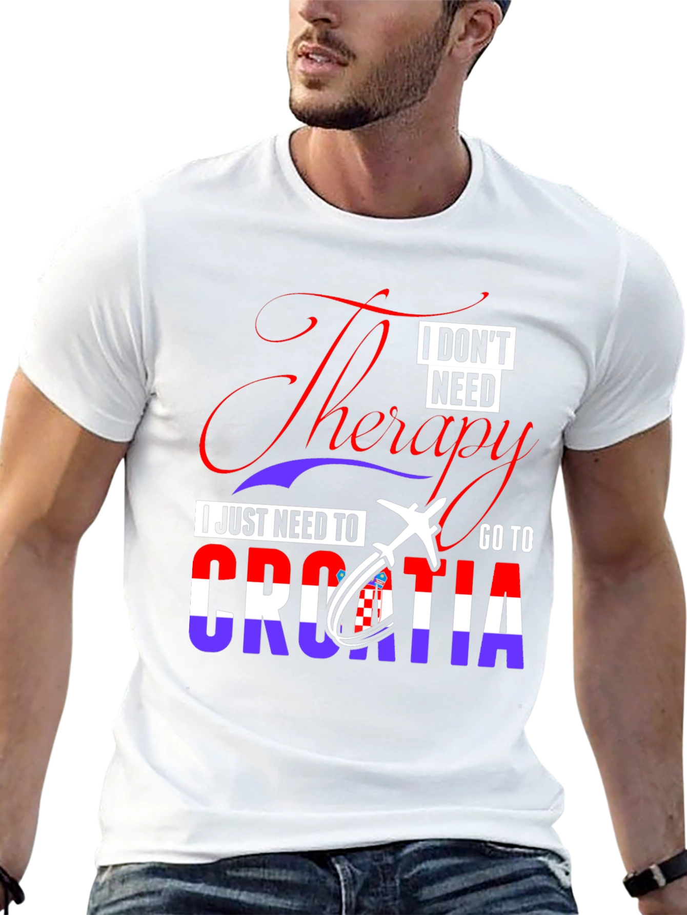 Therapy Croatia Travel T-Shirt