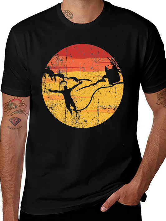 Retro Bungee Jump T-Shirt
