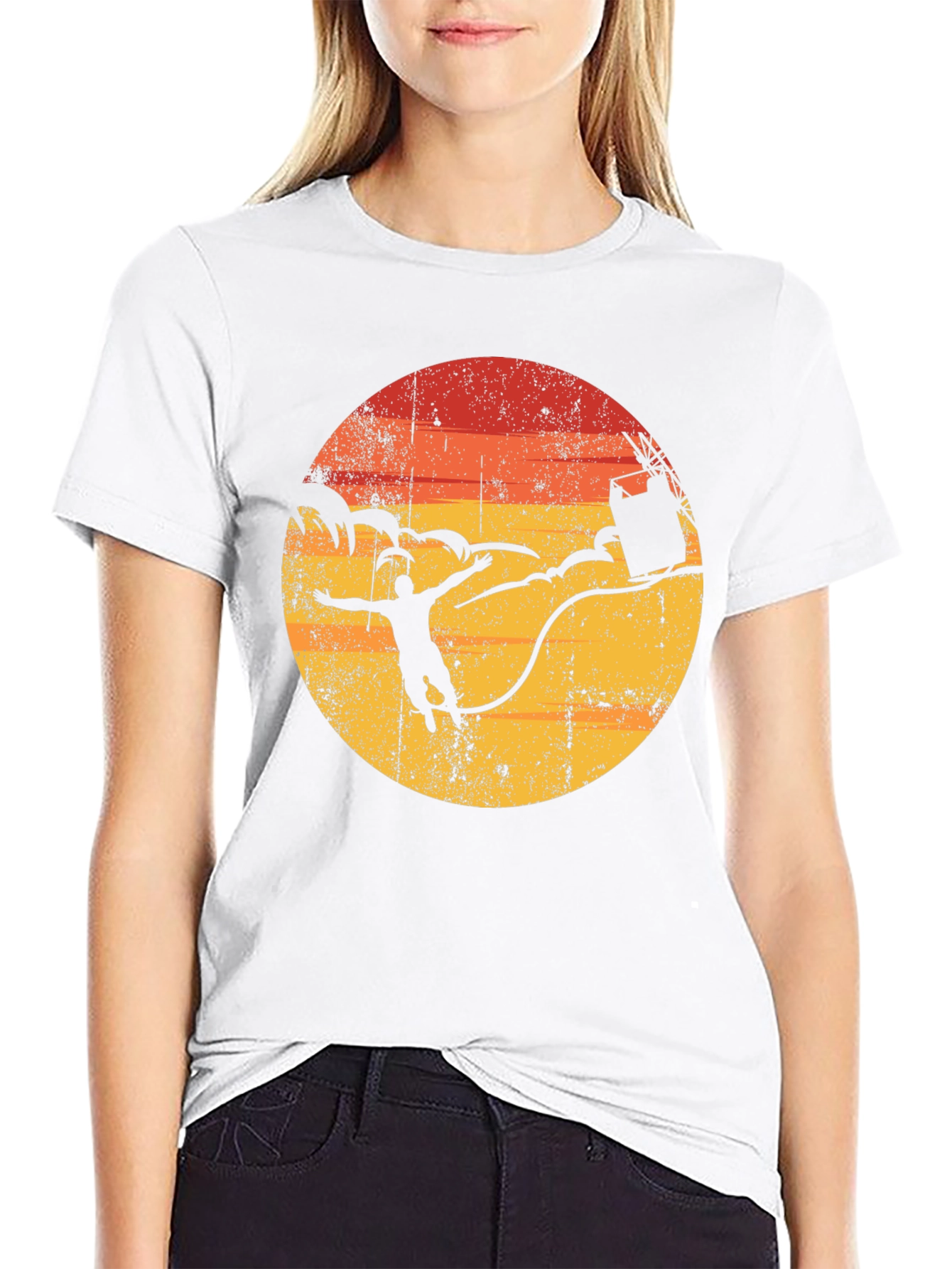 Retro Bungee Jump T-Shirt