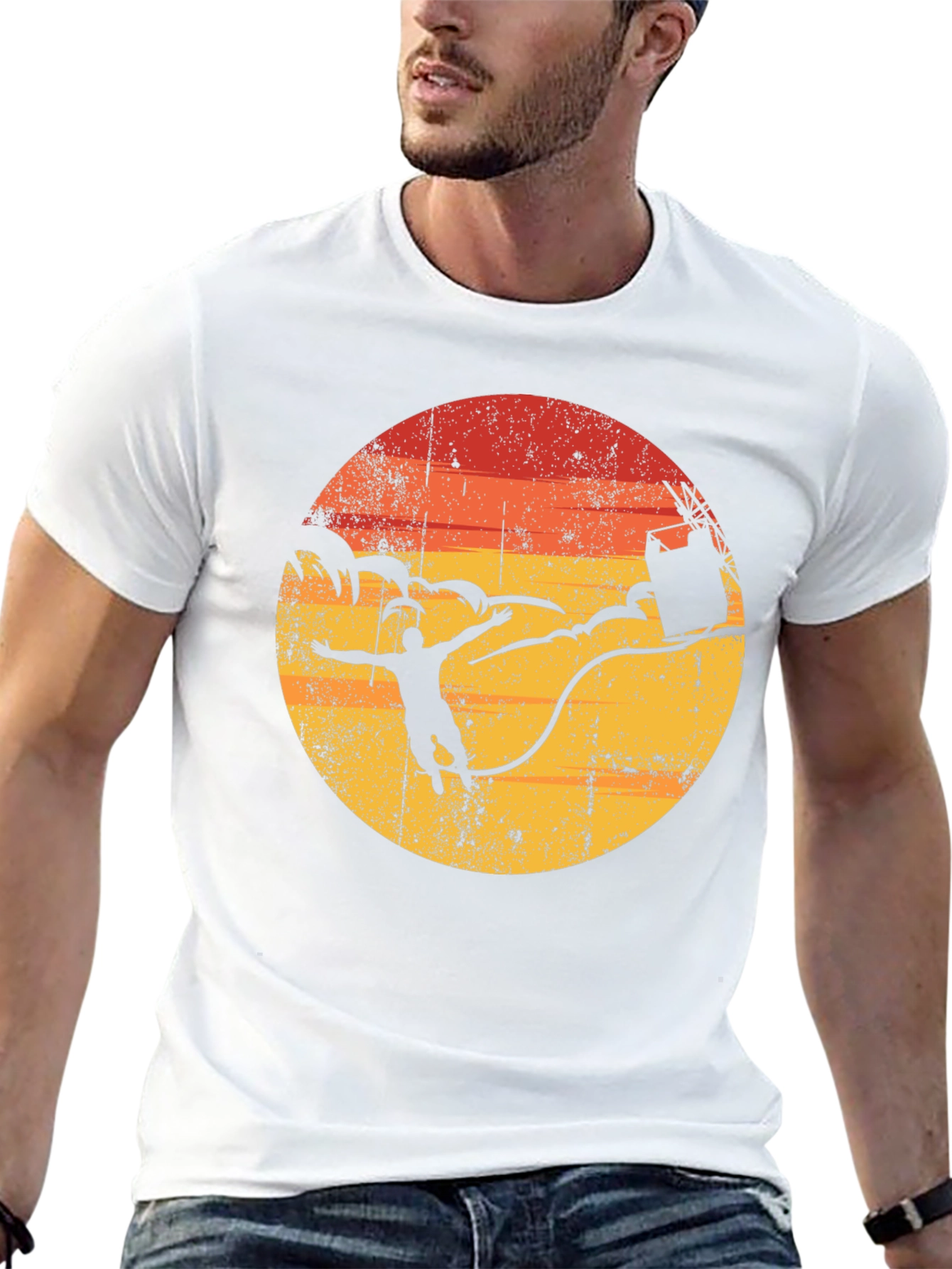 Retro Bungee Jump T-Shirt