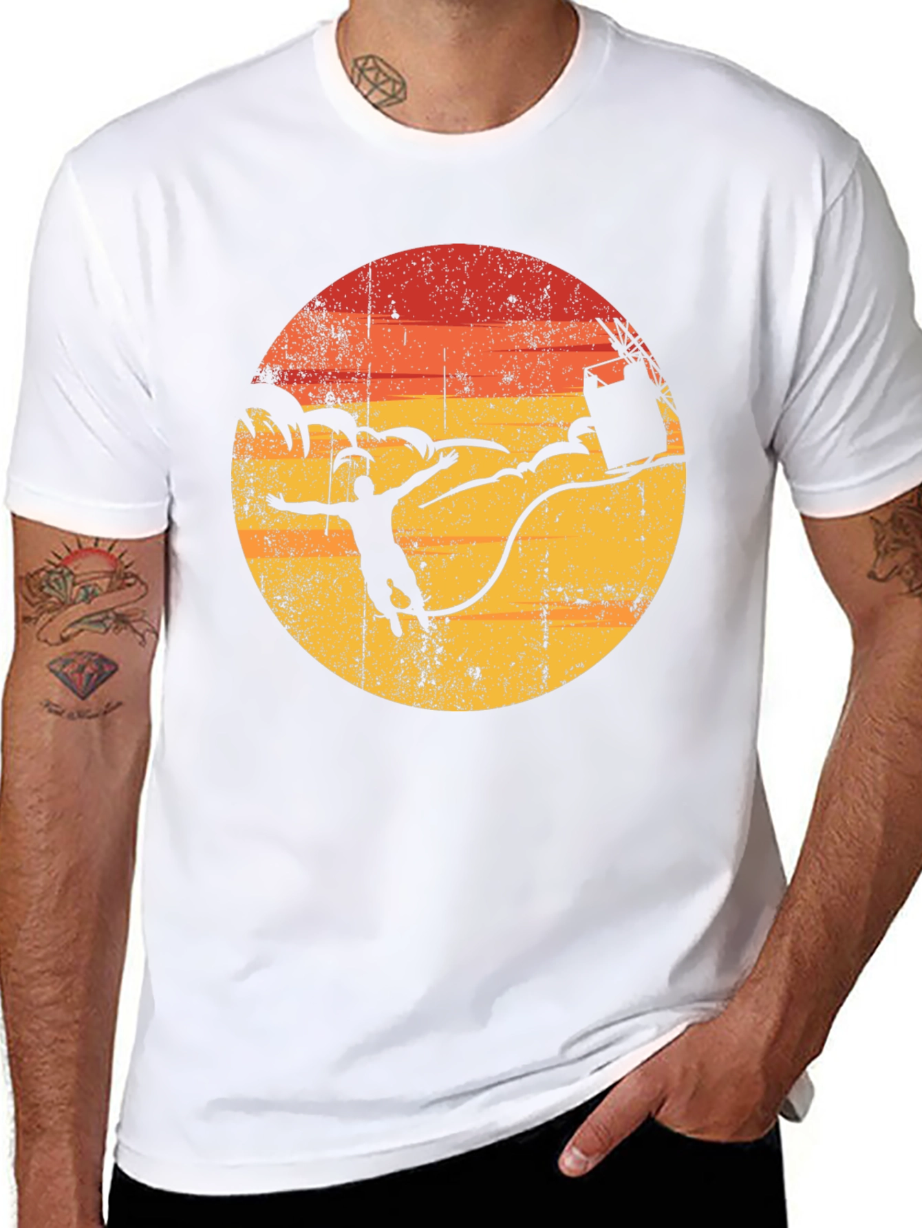 Retro Bungee Jump T-Shirt
