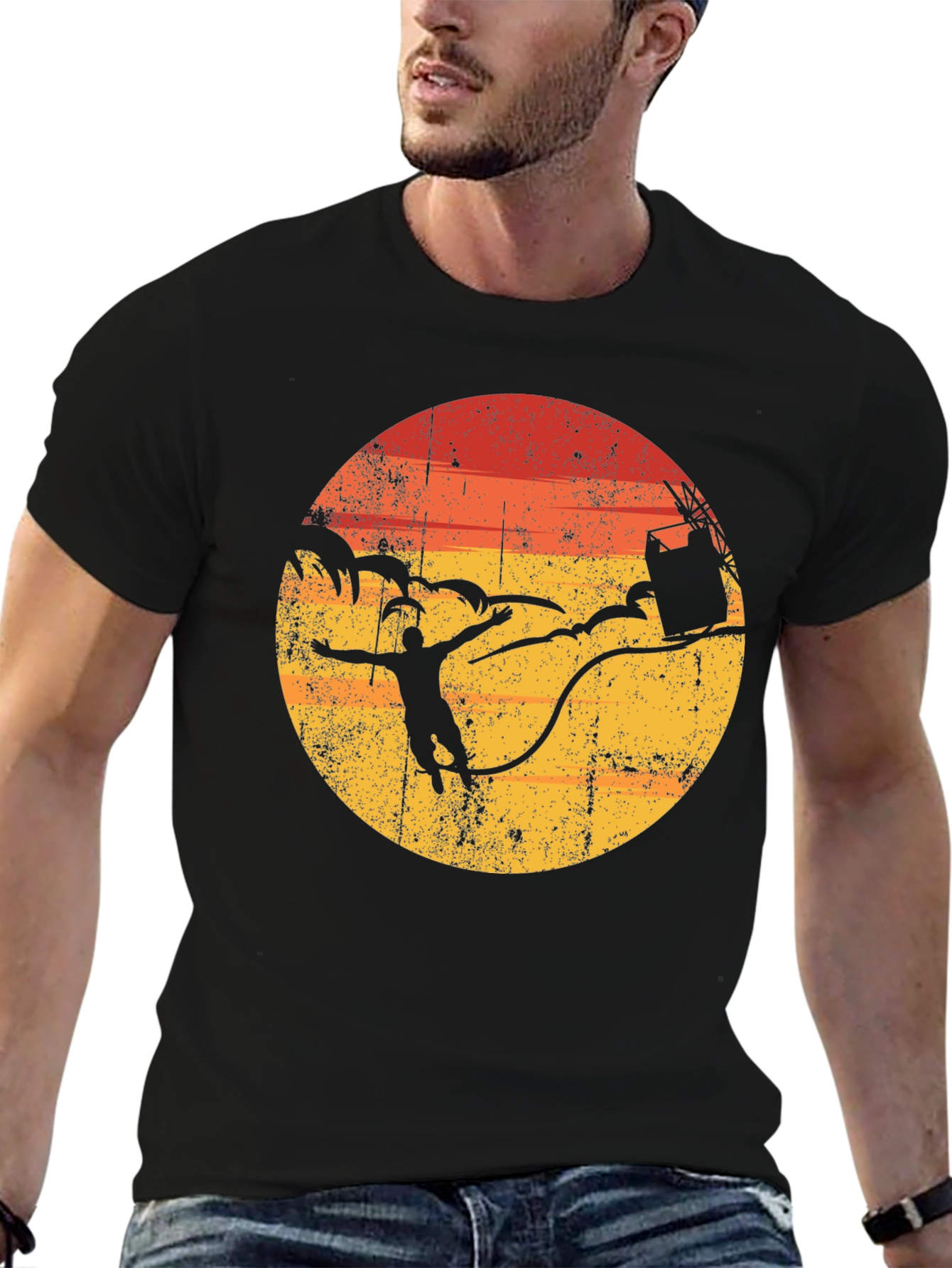 Retro Bungee Jump T-Shirt