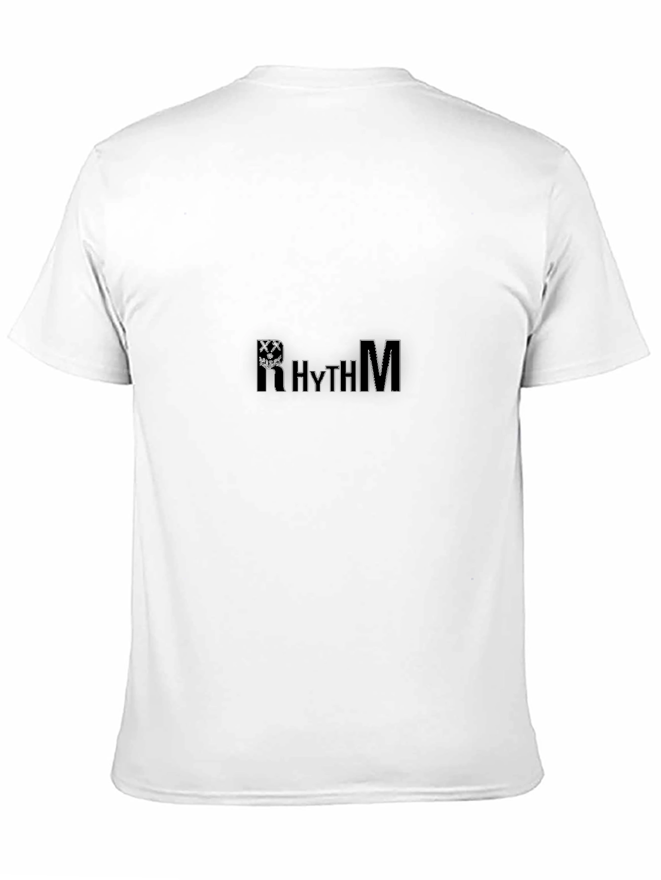 Rhythm T-Shirt - Black Cotton Blend - Graphic Tee