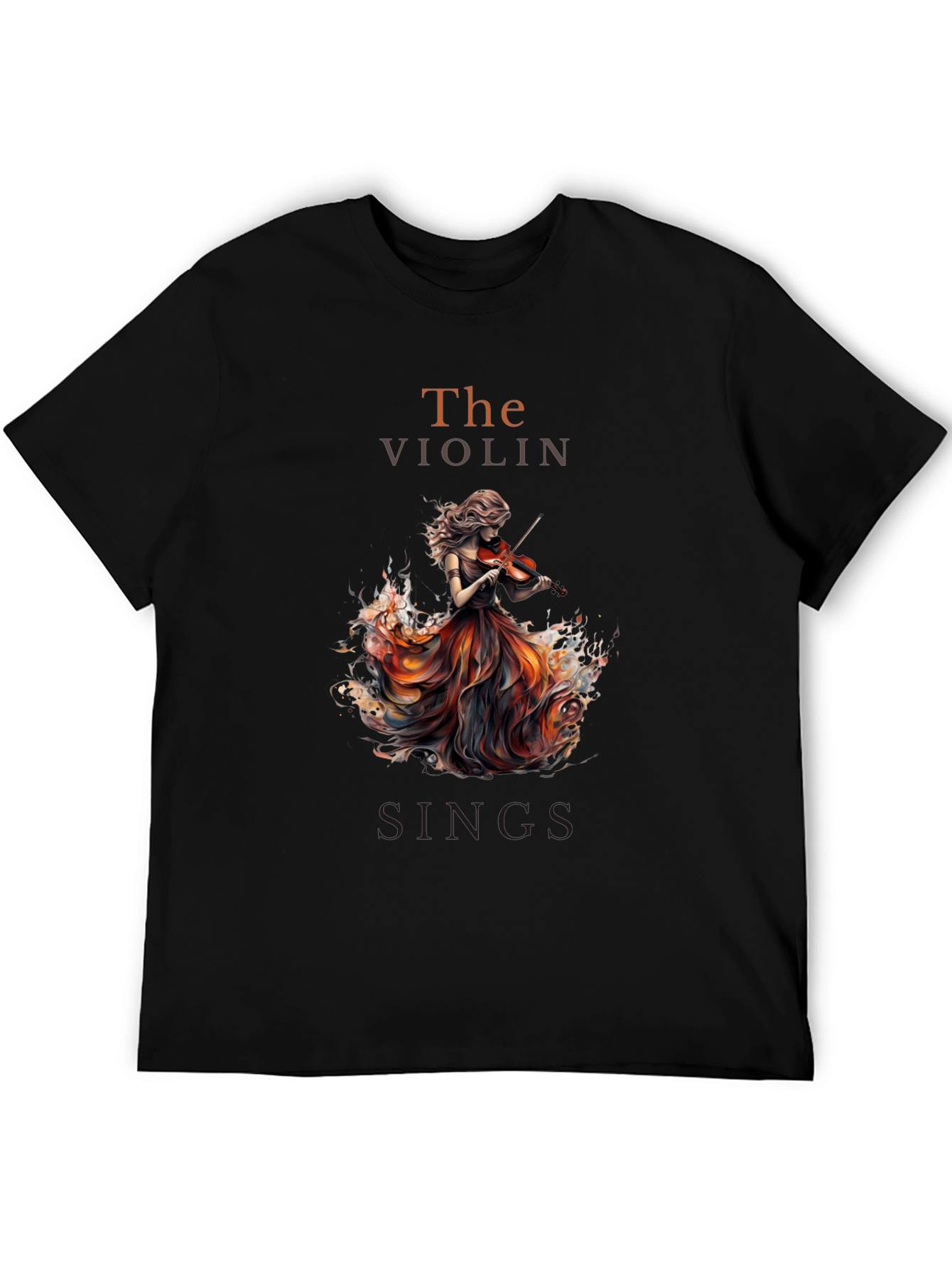 The Violin Sings Graphic T-Shirt