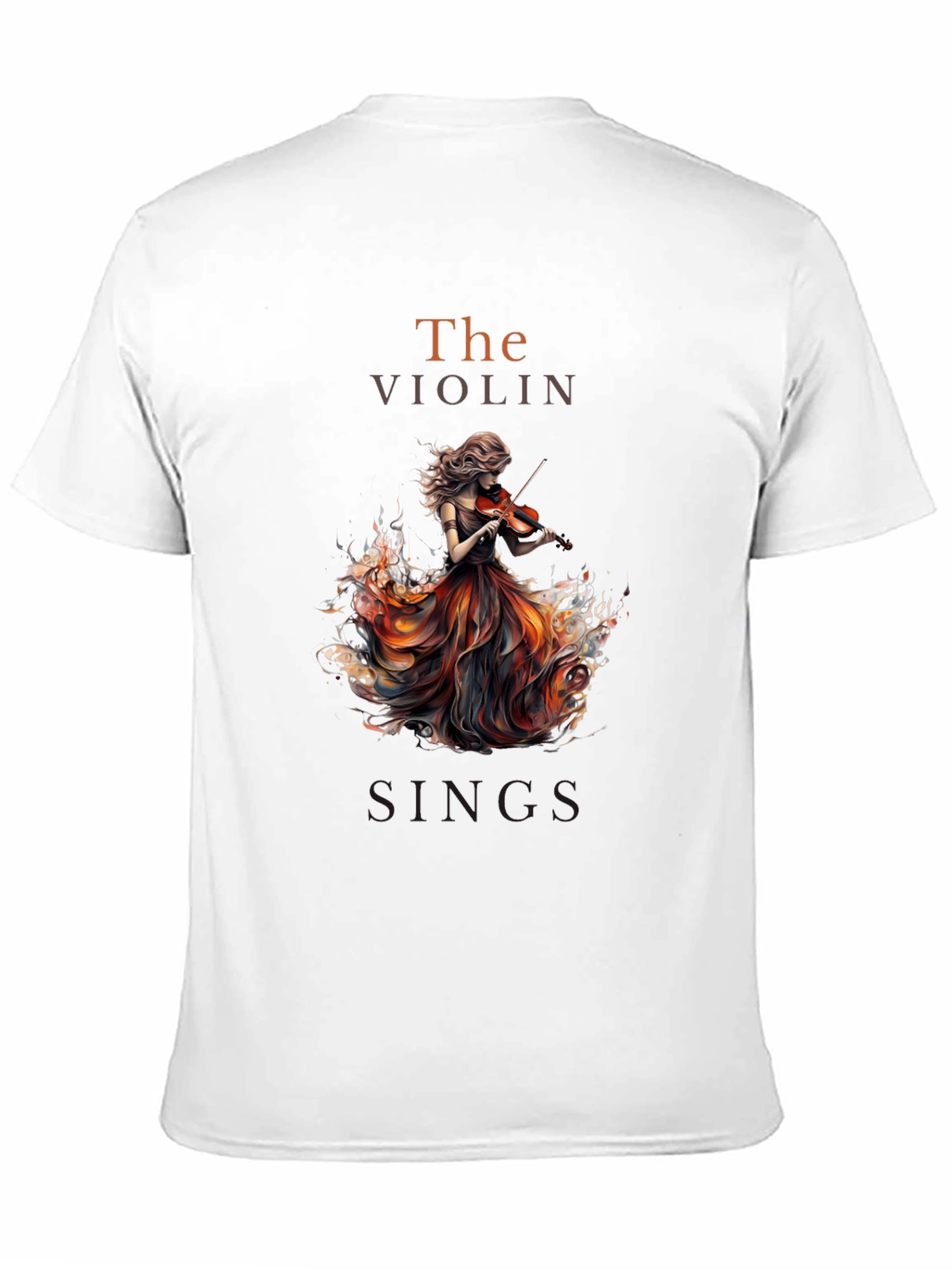 The Violin Sings Graphic T-Shirt