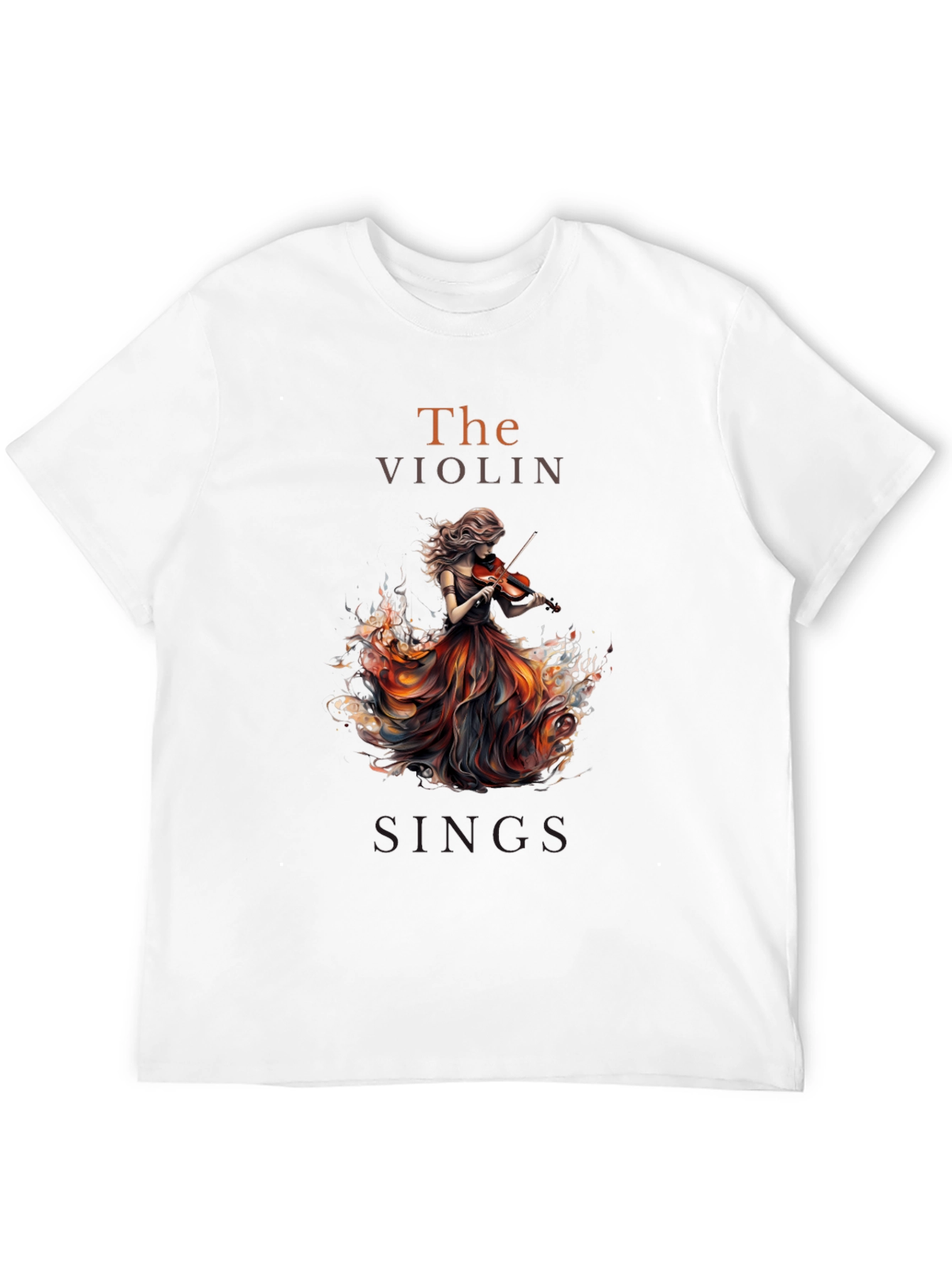 The Violin Sings Graphic T-Shirt