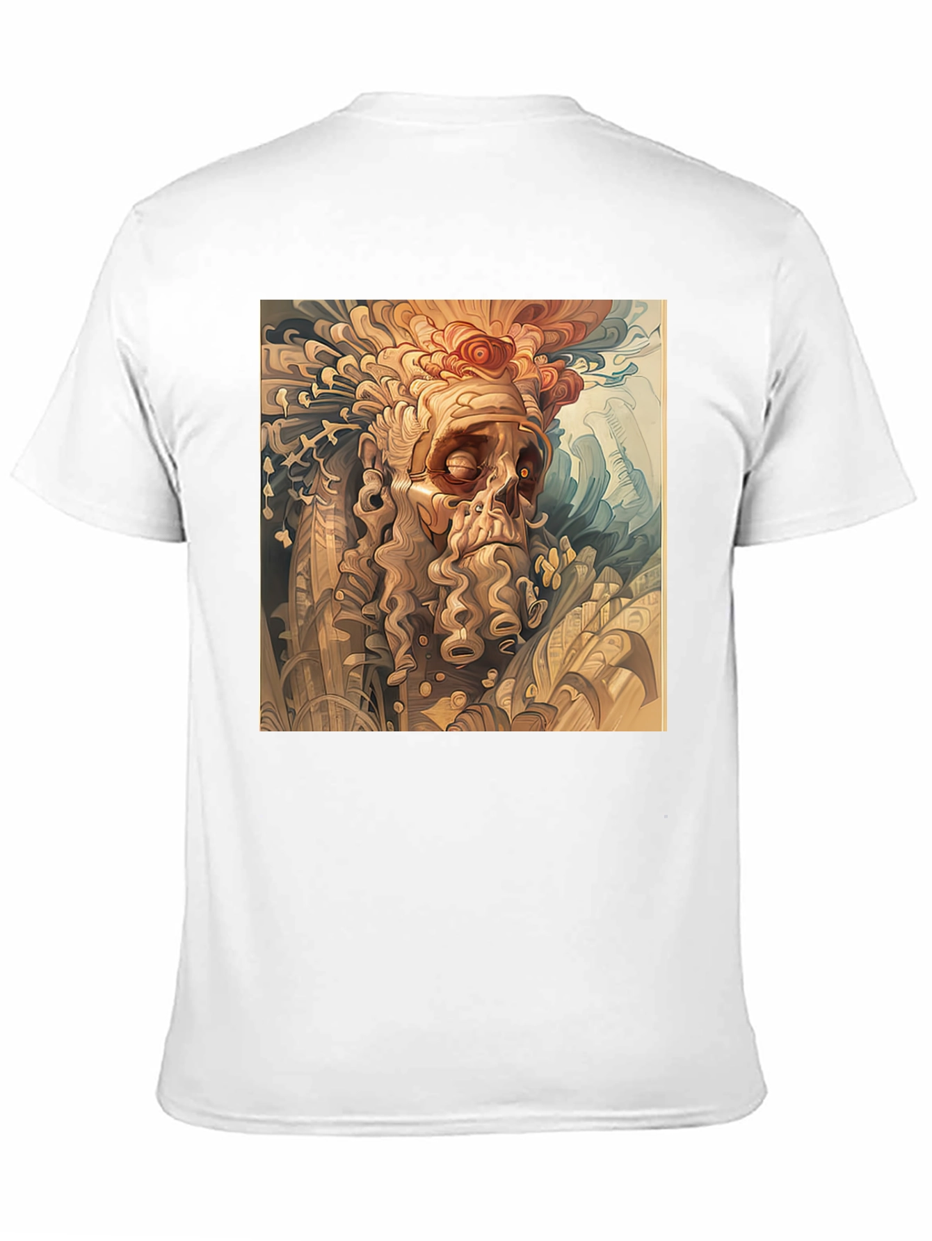 Unique Art Tee: Mythical Man Design