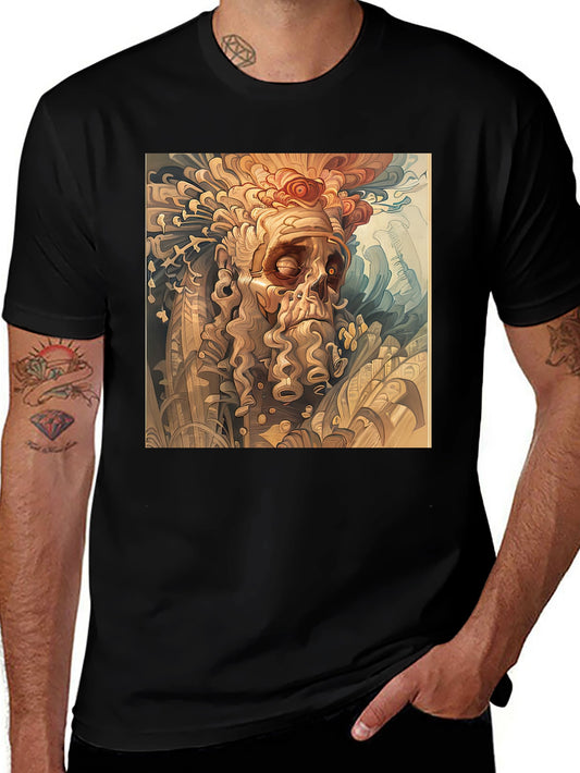 Unique Art Tee: Mythical Man Design