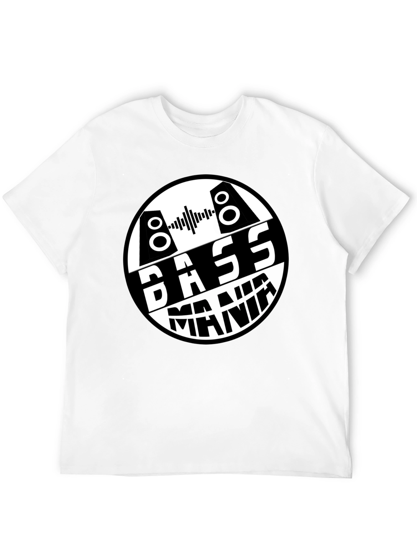 Bass Mania Graphic Tee - Black T-Shirt