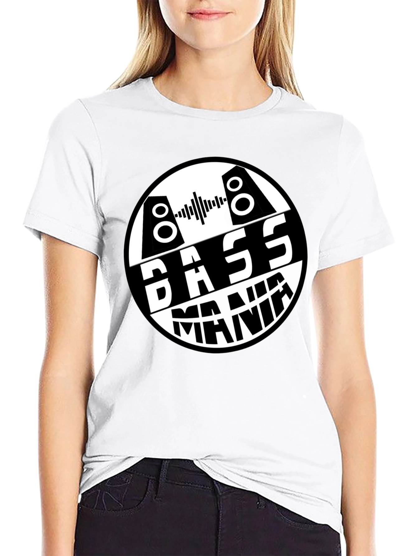 Bass Mania Graphic Tee - Black T-Shirt