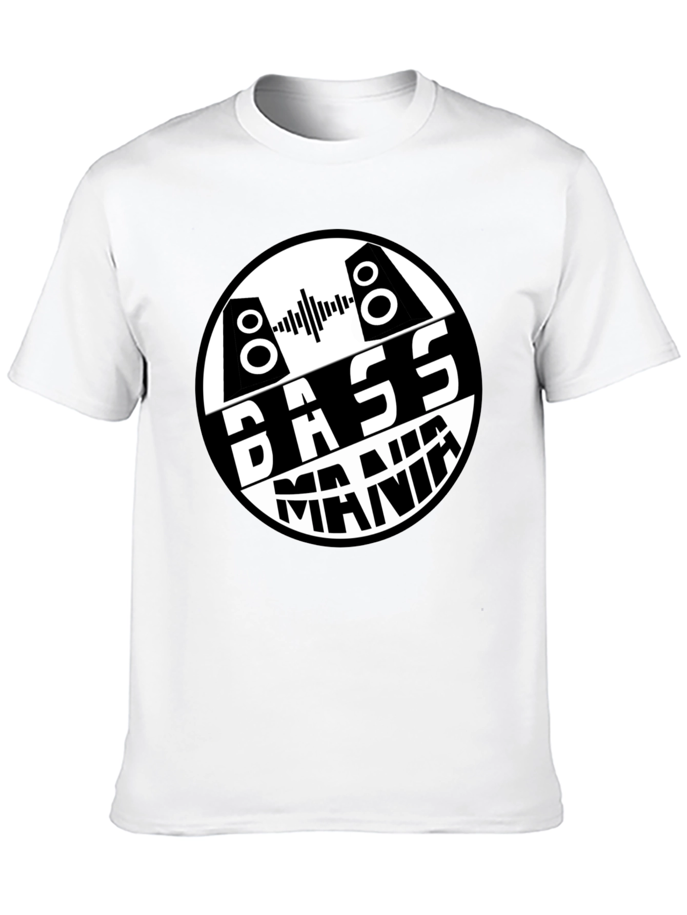 Bass Mania Graphic Tee - Black T-Shirt