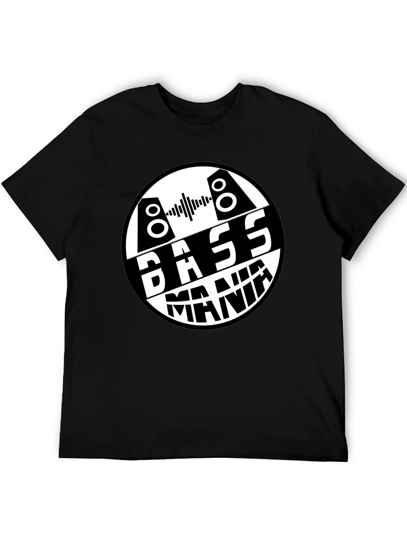 Bass Mania Graphic Tee - Black T-Shirt