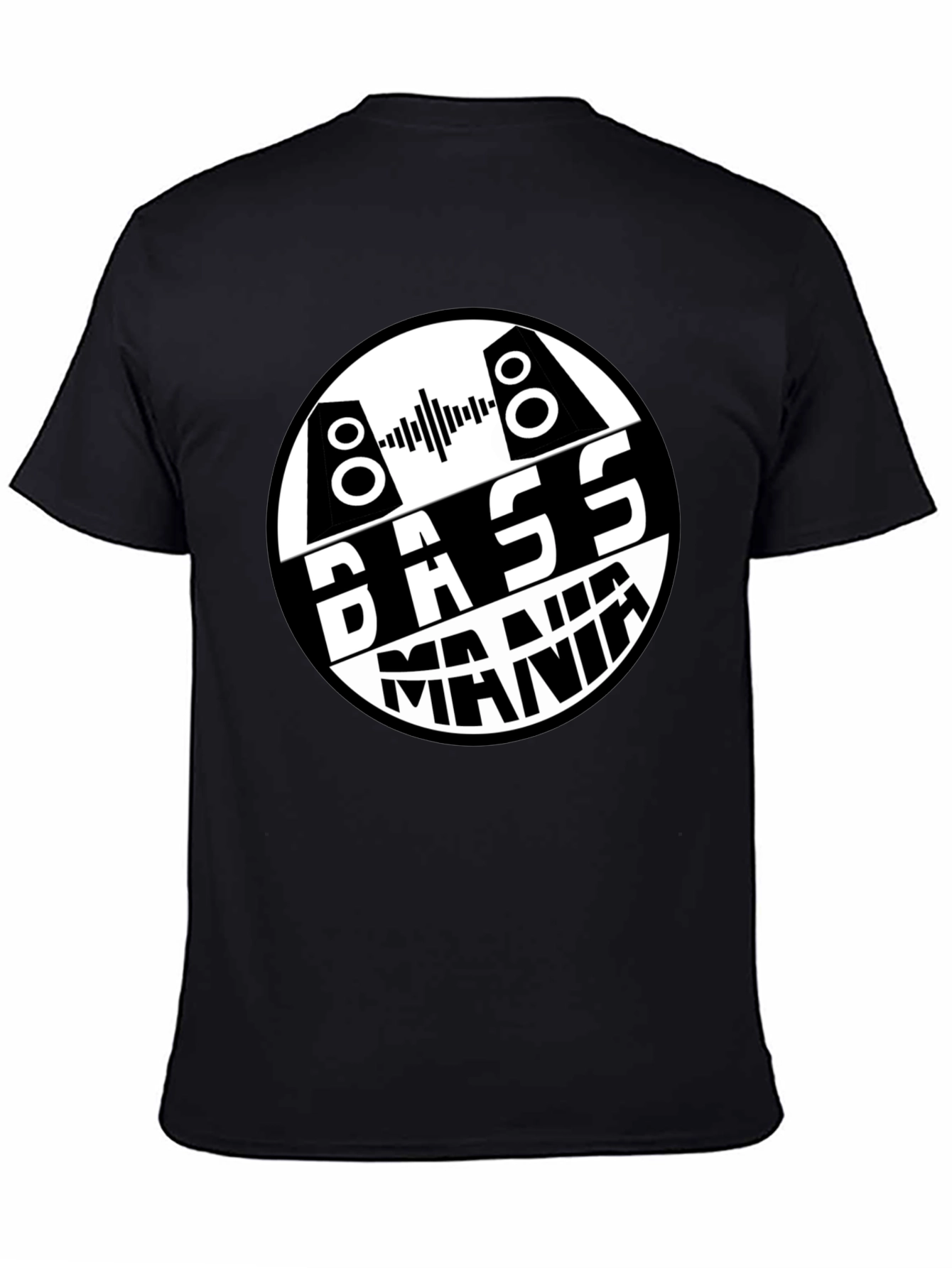Bass Mania Graphic Tee - Black T-Shirt