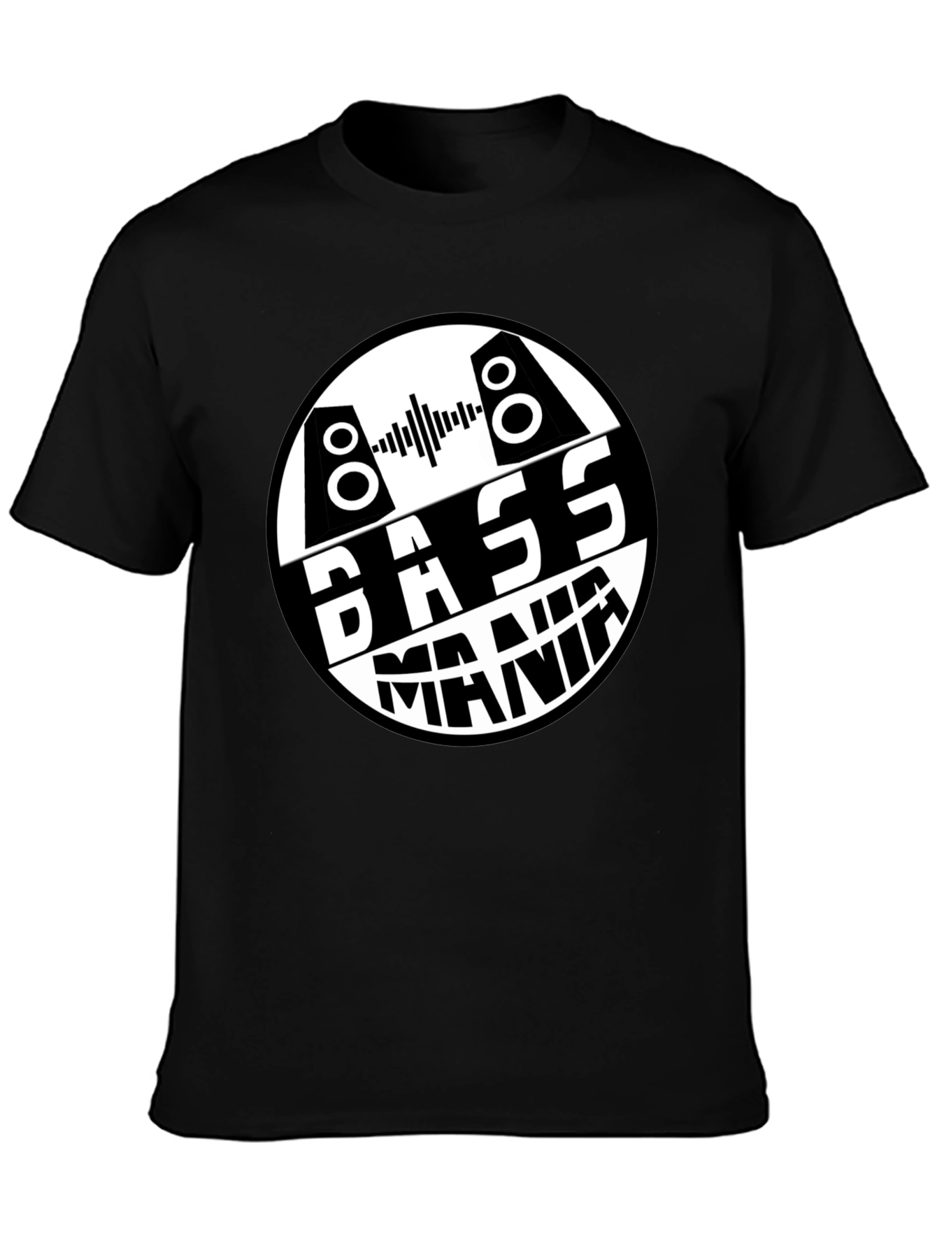 Bass Mania Graphic Tee - Black T-Shirt