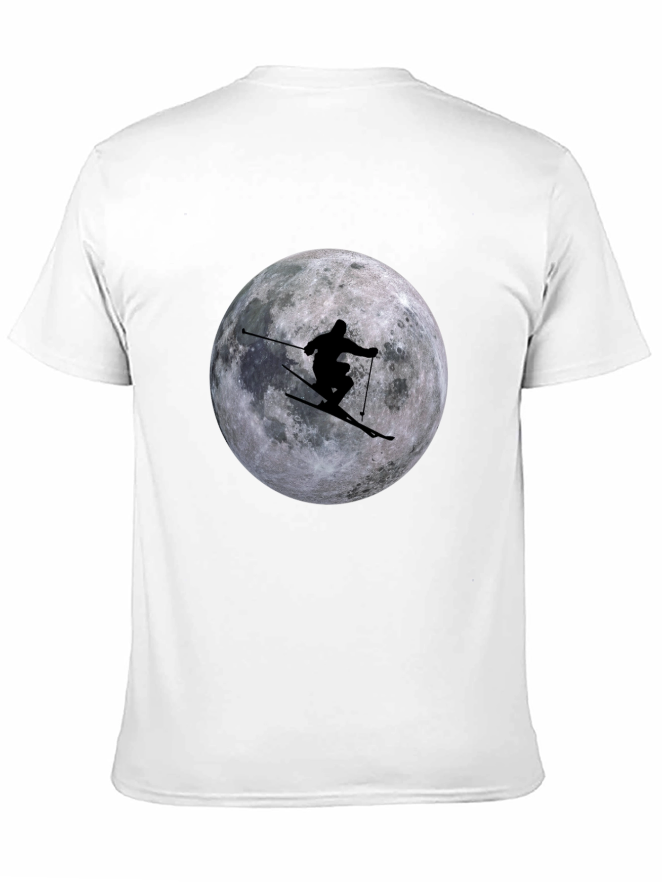 Skiing on the Moon T-Shirt