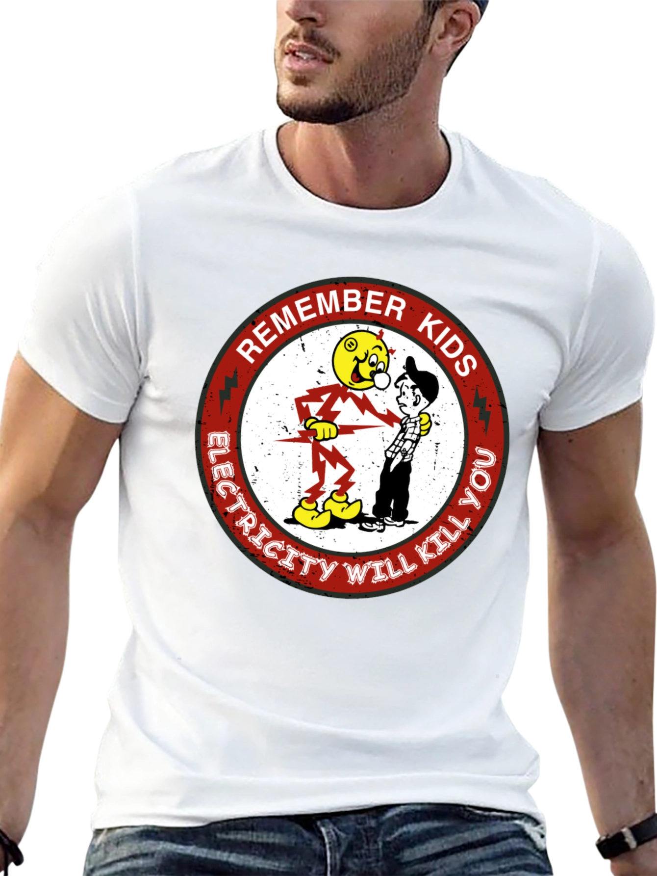 Remember Kids Electricity Will Kill You T-Shirt