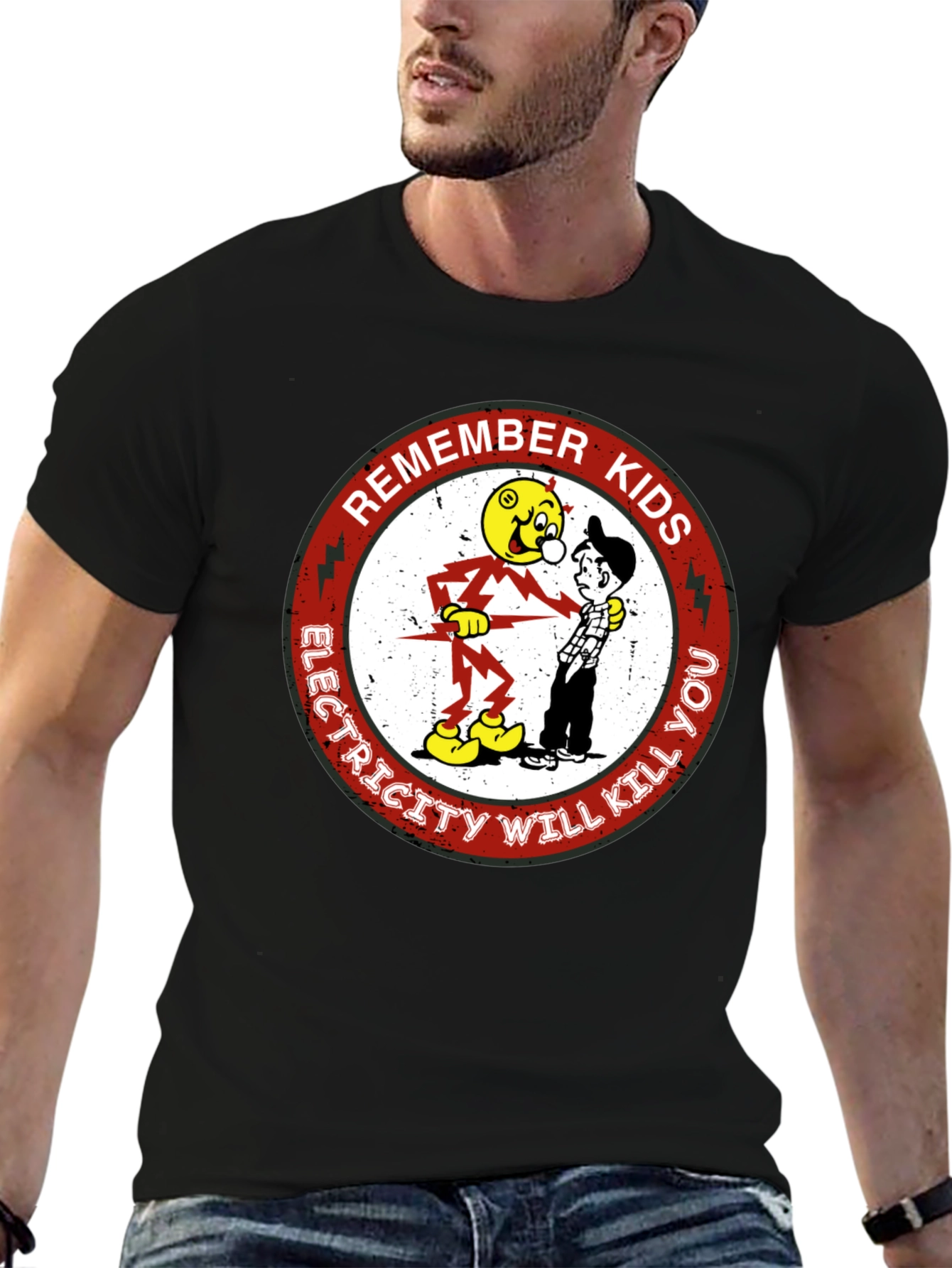 Remember Kids Electricity Will Kill You T-Shirt