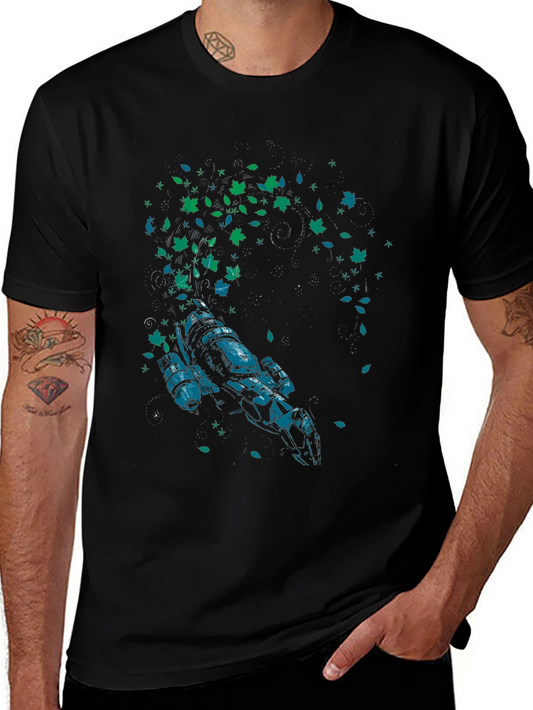 Serenity Firefly Leaves Graphic Tee
