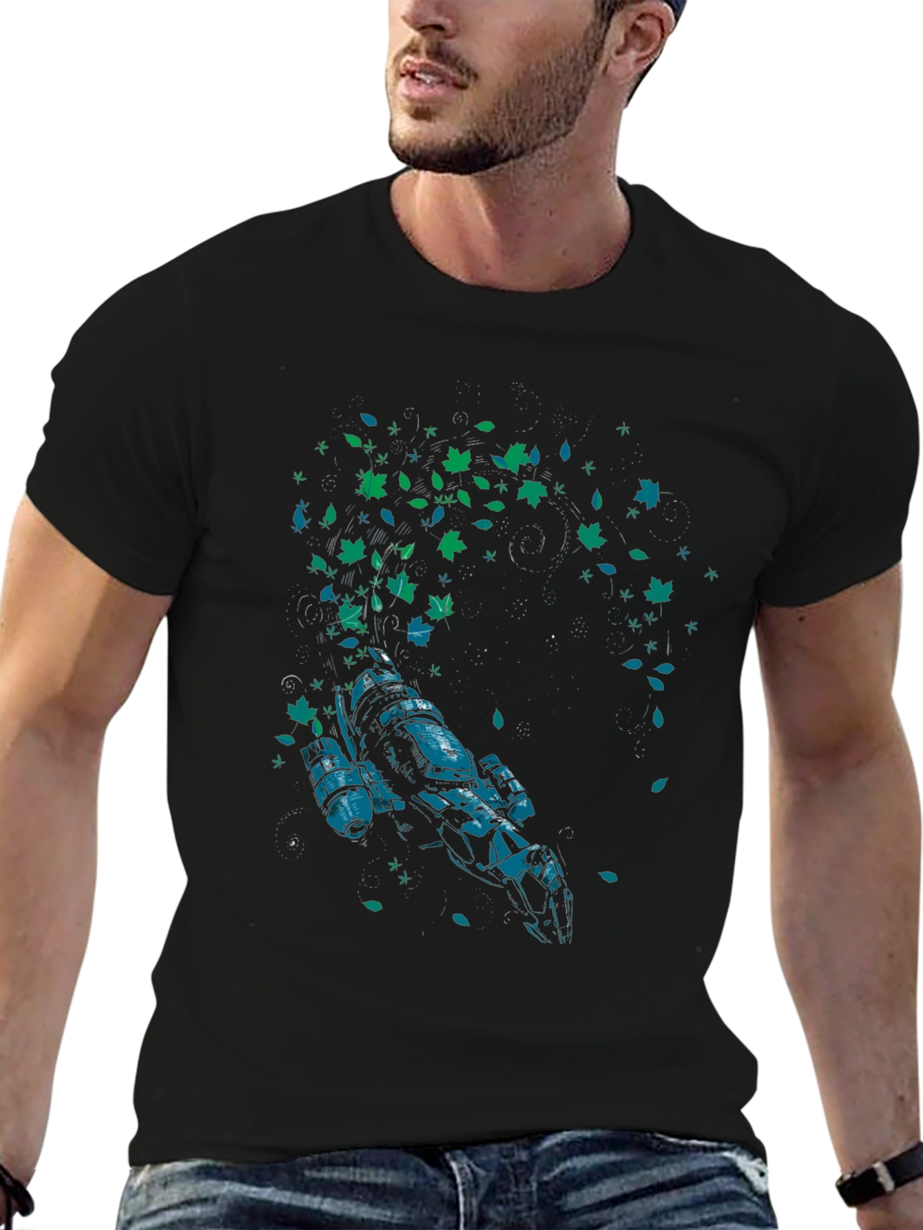 Serenity Firefly Leaves Graphic Tee