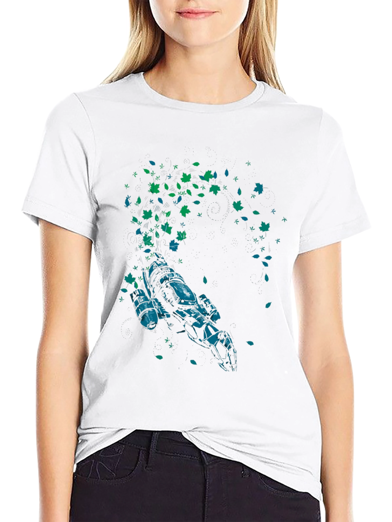 Serenity Firefly Leaves Graphic Tee