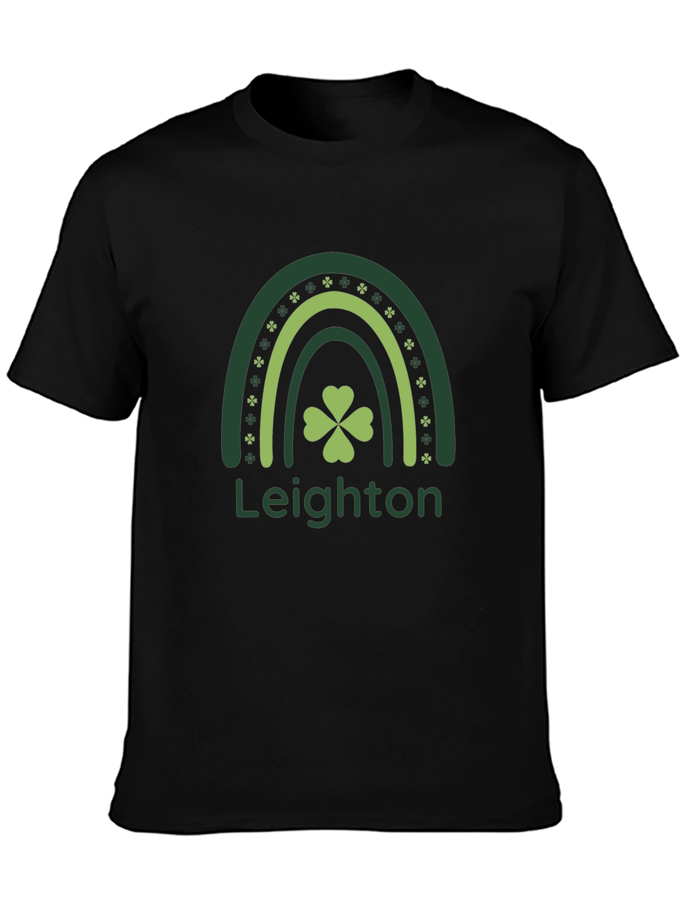 St. Patricks Day Rainbow Shamrock T-Shirt