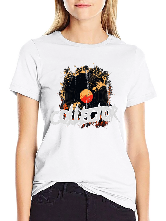 Vinyl Record Collector T-Shirt - Music Lover Tee