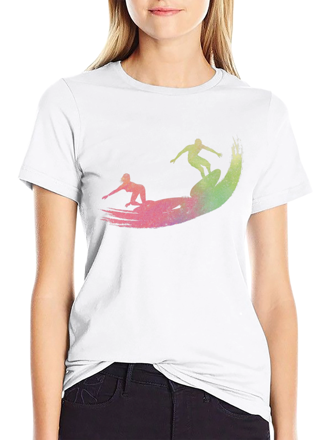 Surfer Graphic Tee - Ride the Wave in Style!