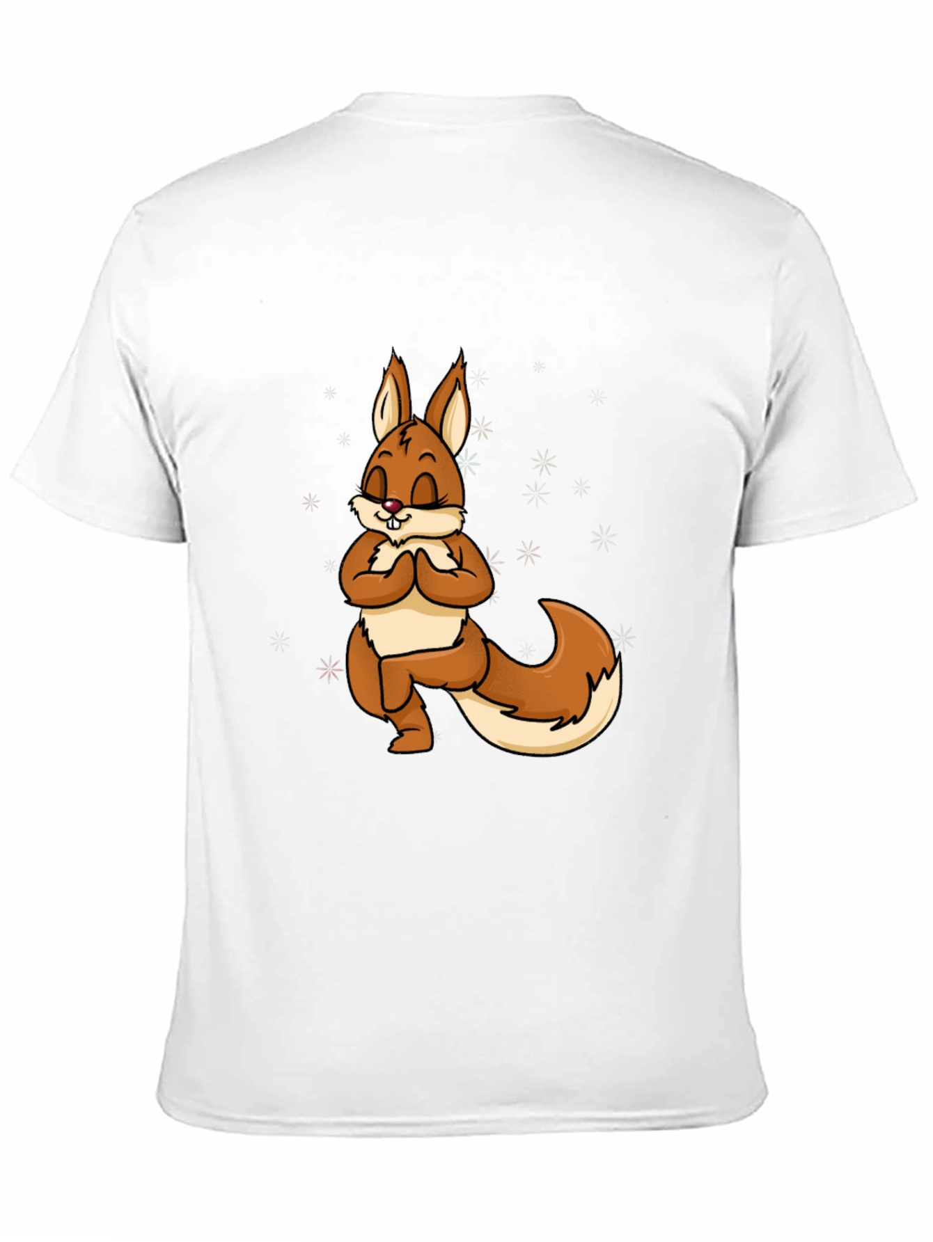 Squirrel Yoga T-Shirt - Meditating Rodent Tee